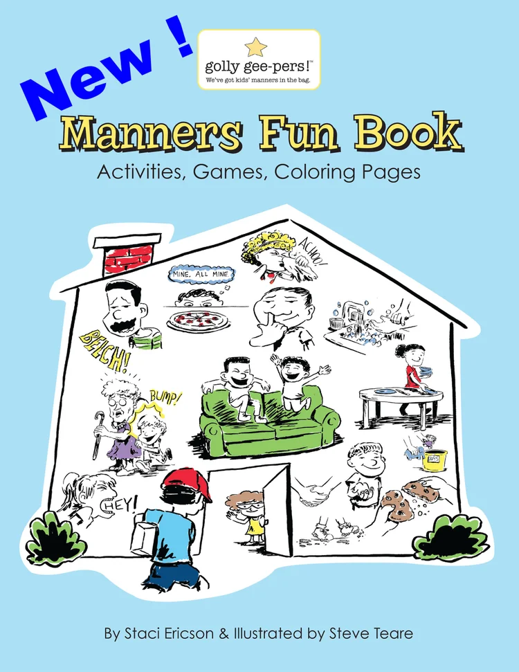 Manners Coloring Pages For Kids