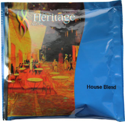 Heritage 1 Cup Coffee. 150 per case. Available in Regular & Decaf