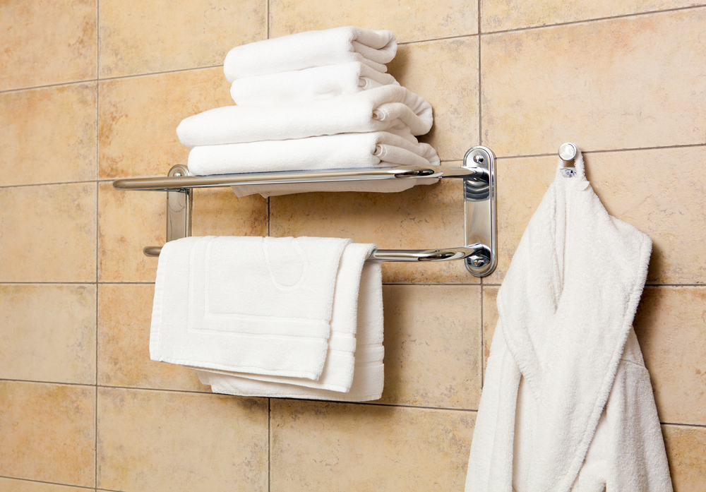 Hotel Bathroom Hardware, Hotel Towel Shelf, Grab Bars