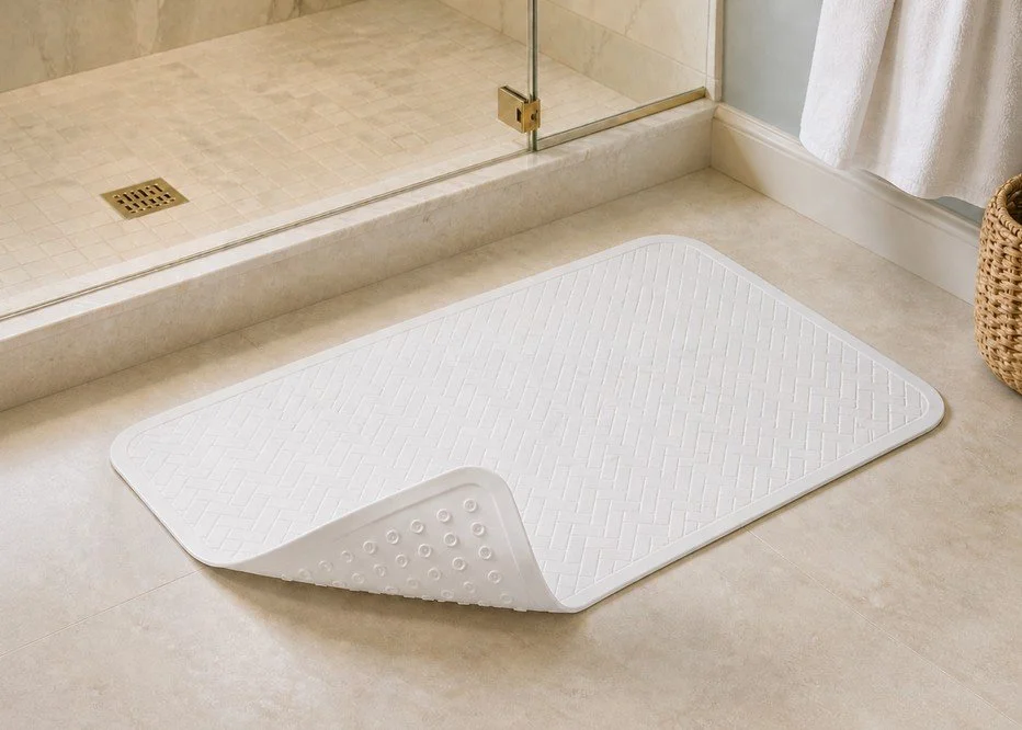 Hotel rubber bath mat safety