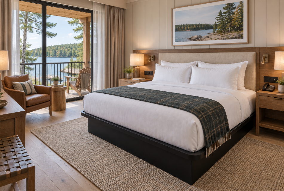 Platform Bed Base for hotels