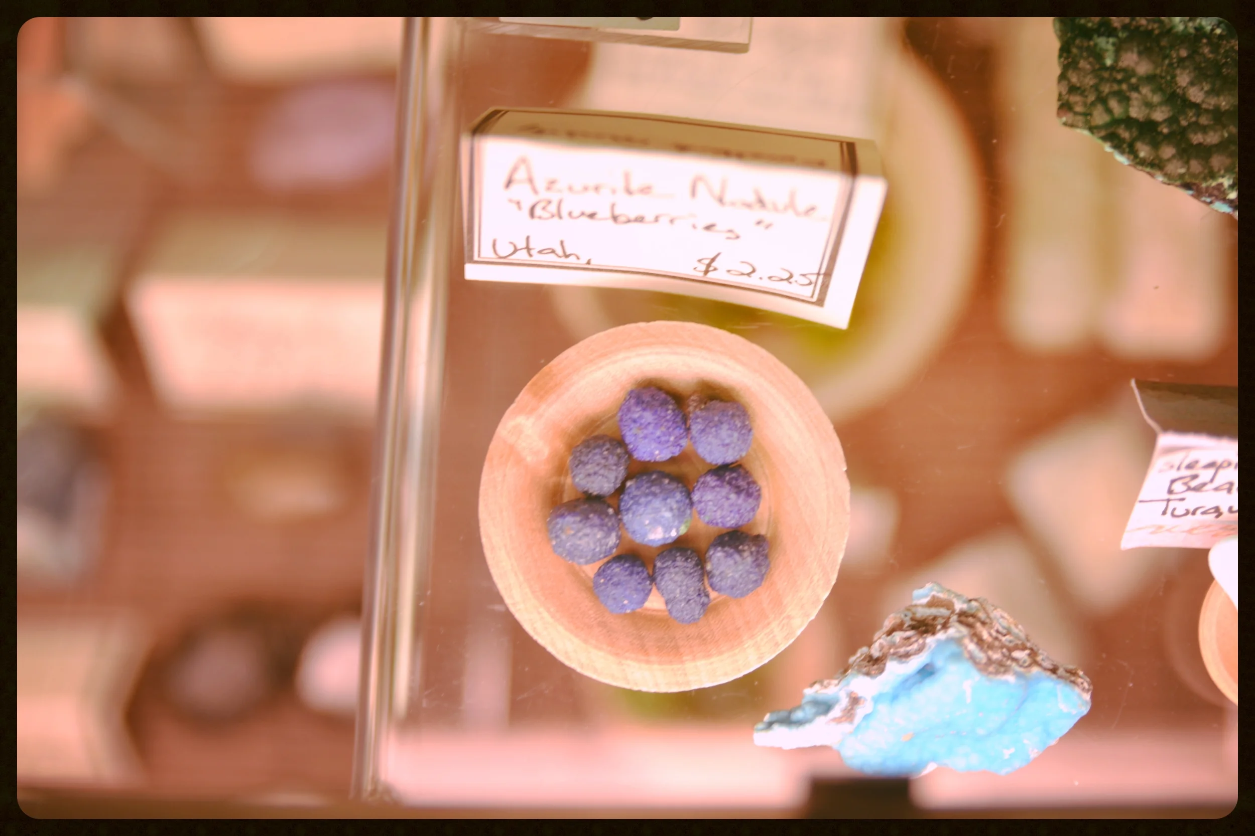 Azurite Nodule "Blueberries"