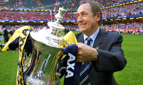 Gerard Houllier won the FA Cup with Liverpool in 2001