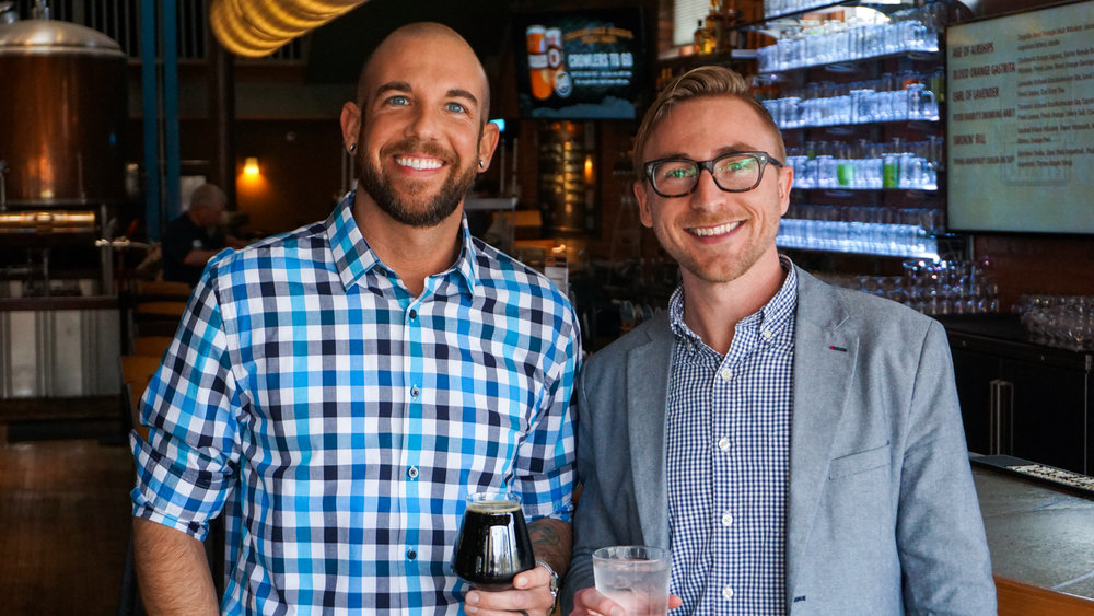 (L-R) Jason Ley, CEO and Camden Brieden, Founder