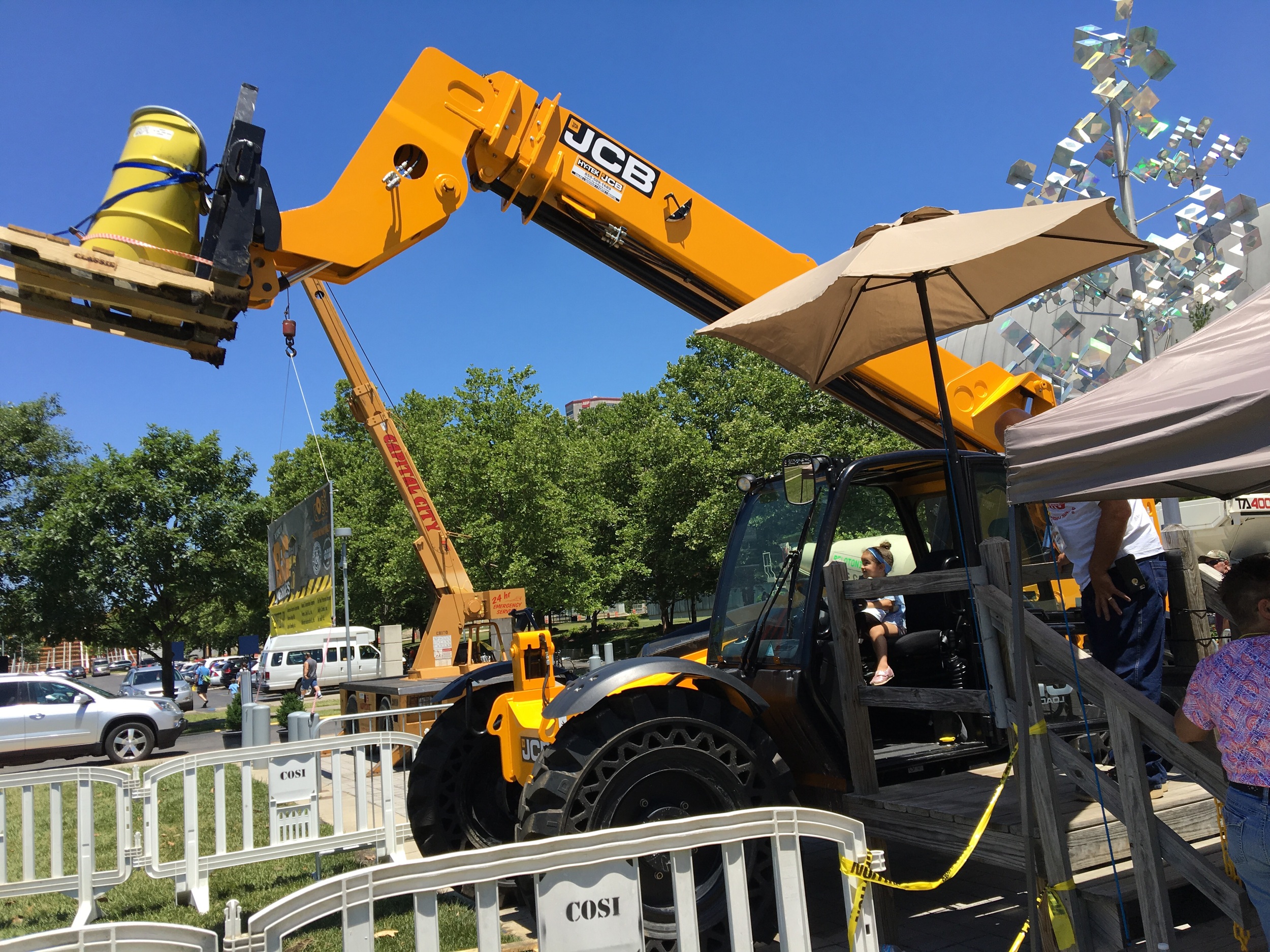 No biggie, just a 2.5 year old operating construction equipment.