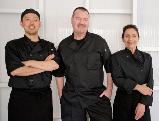  Chefs Wataru Seiki, Dana Honn and Christina Honn