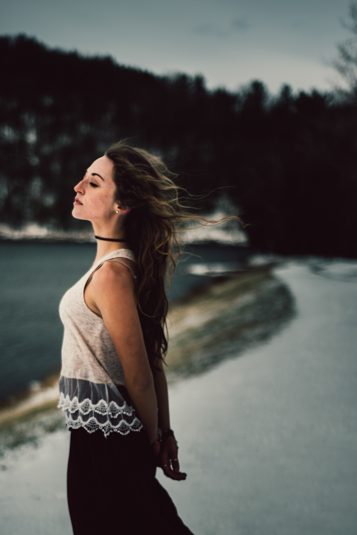 Moody Snowy Portrait Session at Lake Arrowhead in Luray Virginia_17.JPG