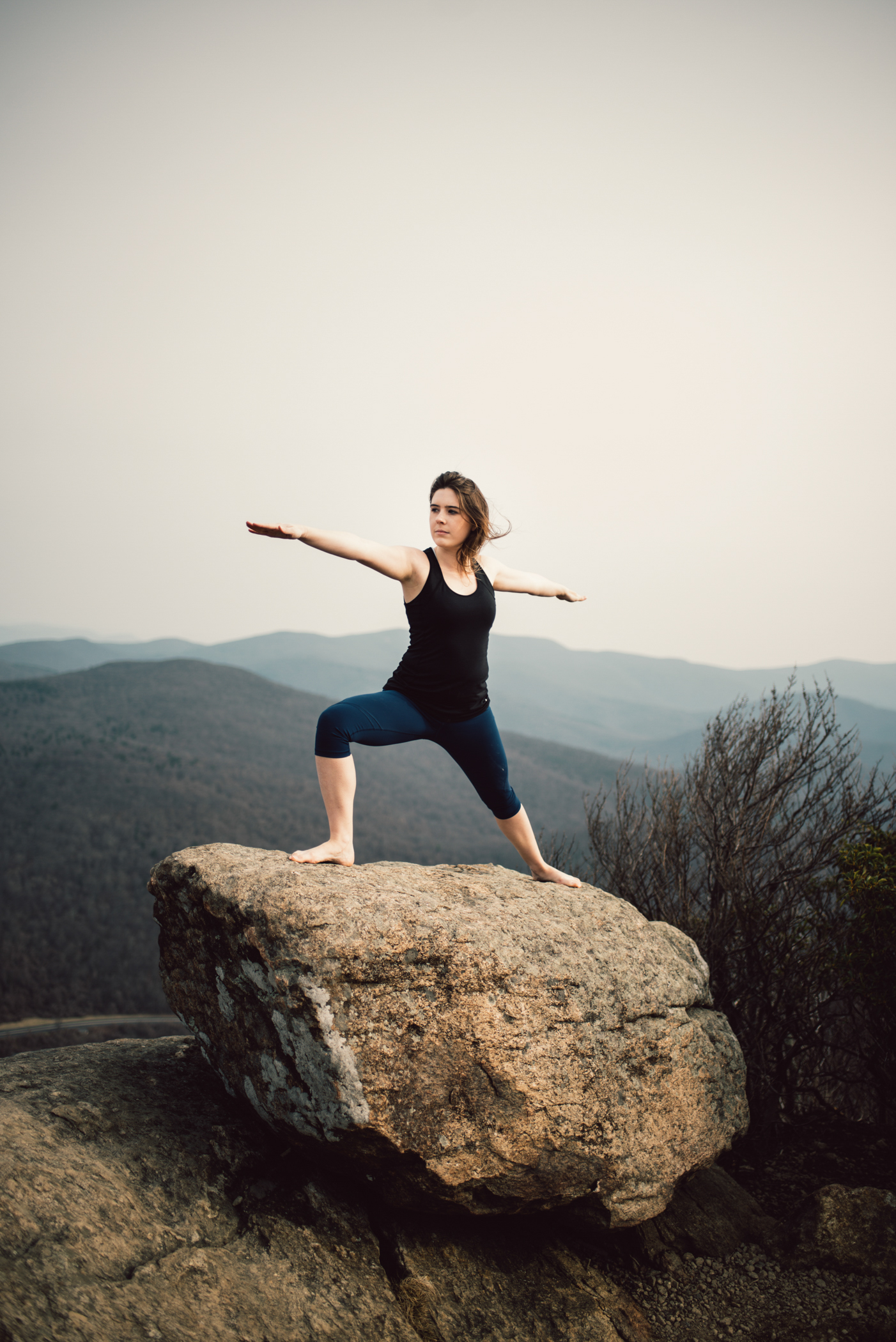 Yoga Mountain Top Yoga Portraits at Shenandoah National Park_6.JPG