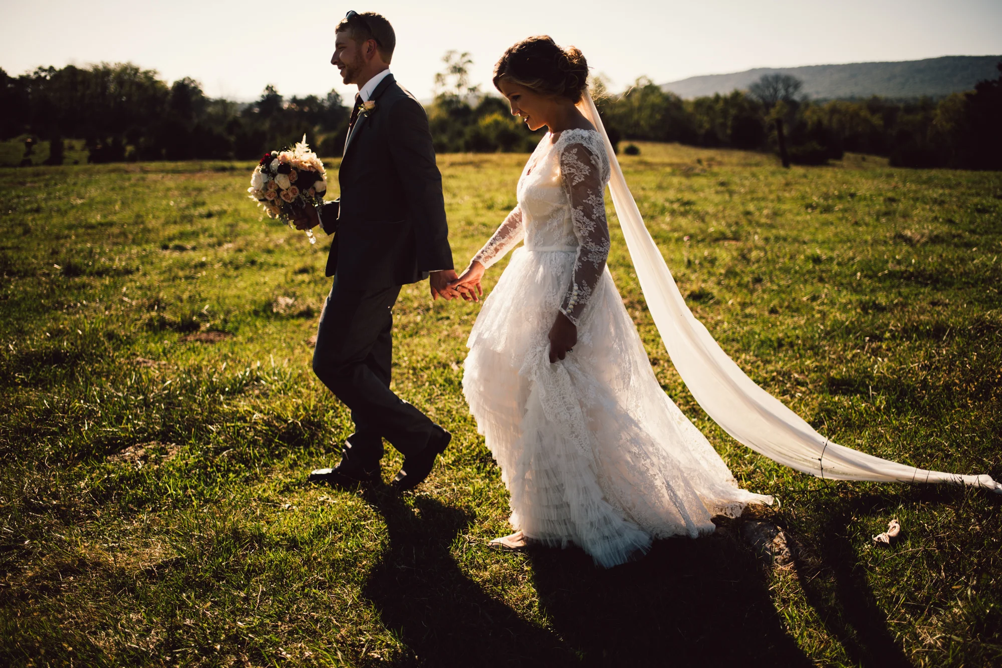 Ashley &amp; Michael | An Intimate Backyard Wedding | Shenandoah Valley Wedding