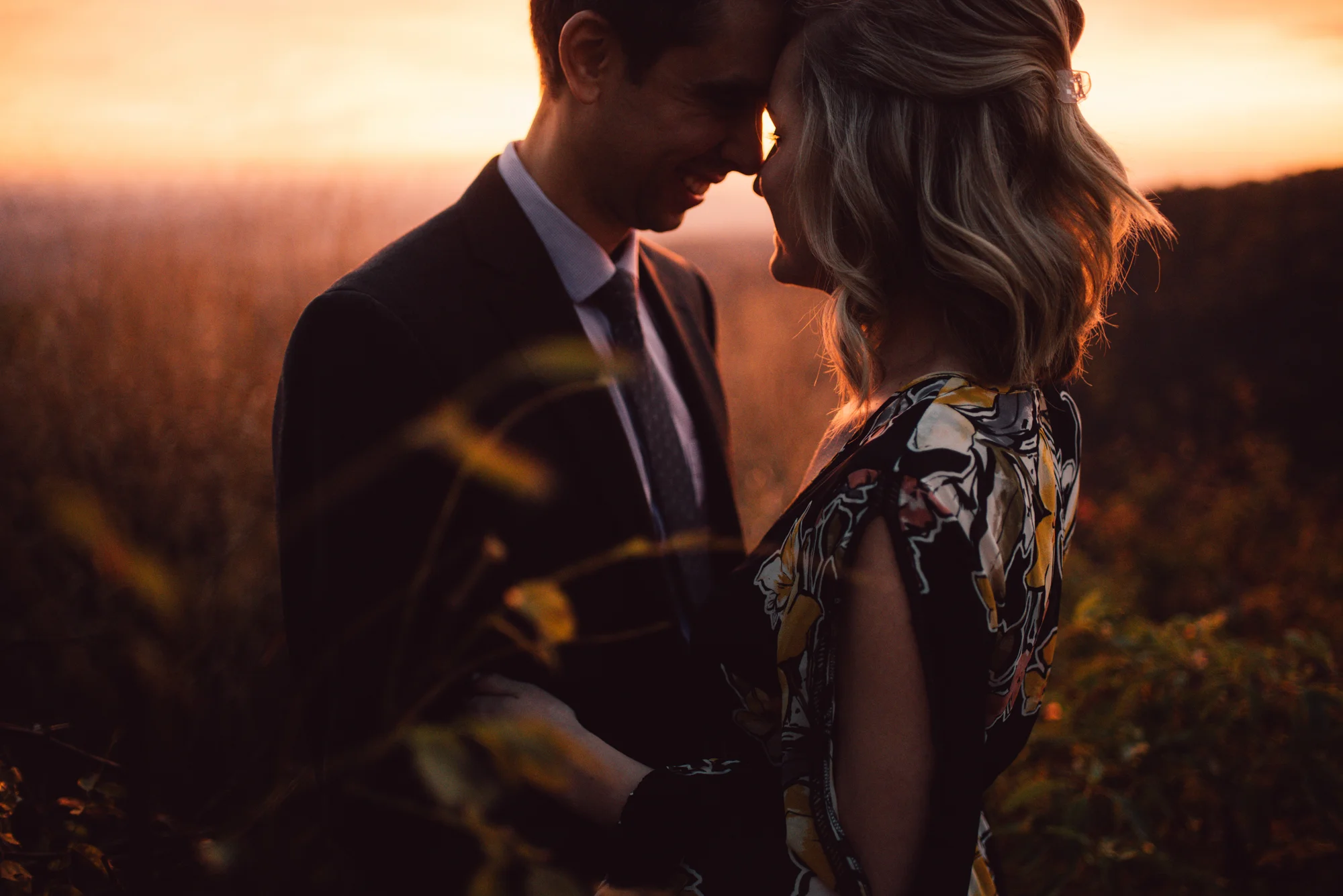 Ivy & Nick | Blue Ridge Mountain Sunrise Engagement Session | Shenandoah National Park