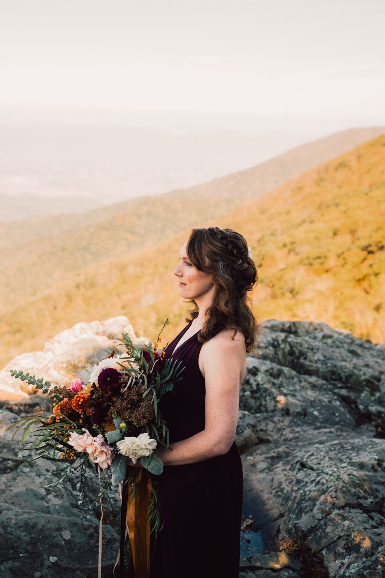 White Sails Creative Sunrise Mountain Vow Renewal Intimate Wedding Picnic Shenandoah National Park_40.JPG