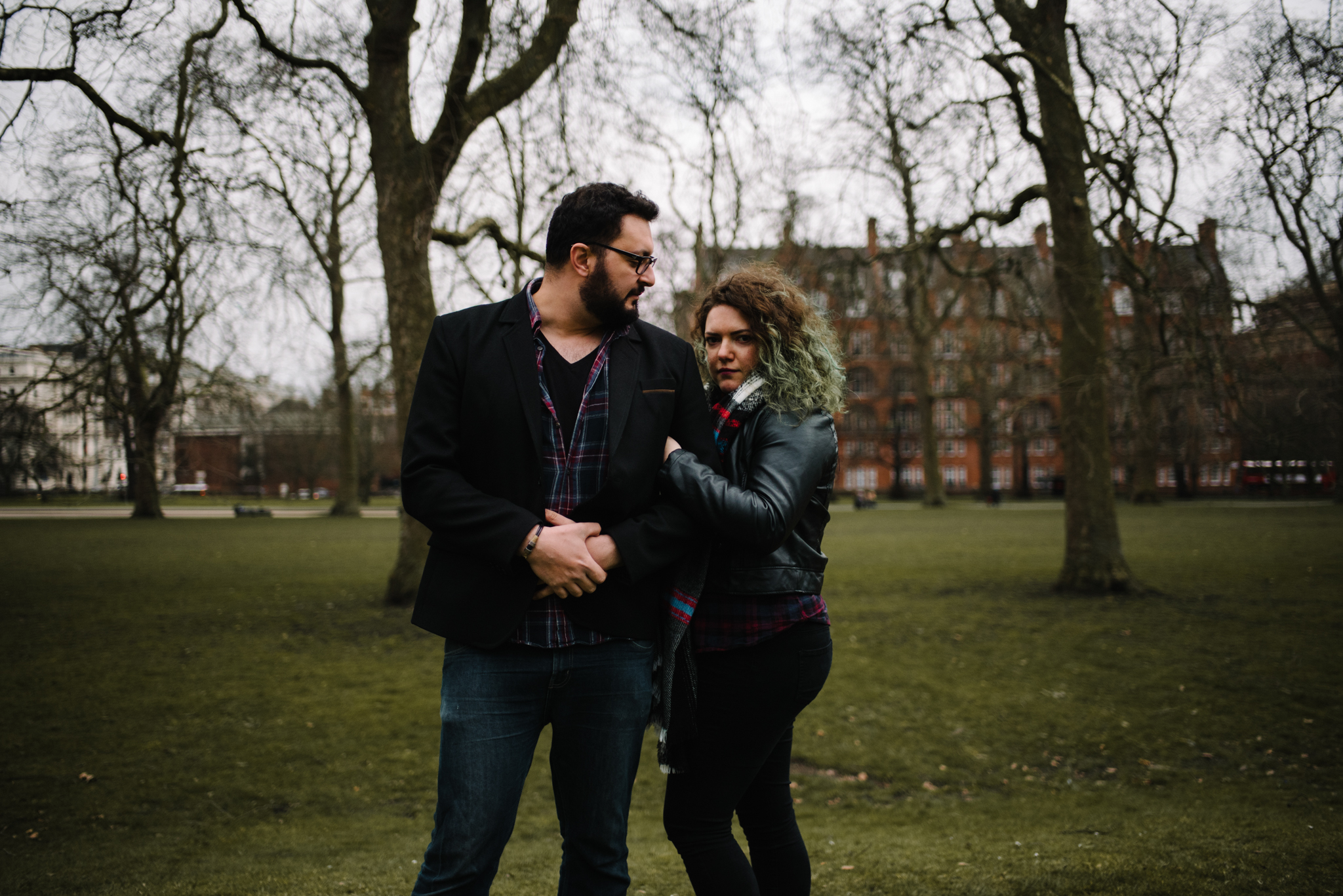 Lore and Rami Couple Portrait Session Hyde Park London England_9.JPG