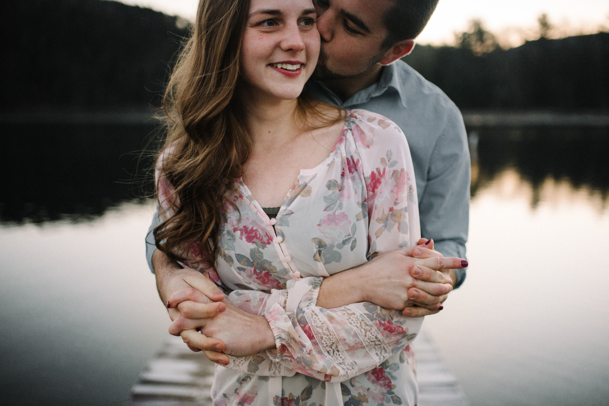 Sunrise Lake Engagement Photos - Early Morning - Couple Photo Shoot - White Sails Adventure Photography_1.JPG