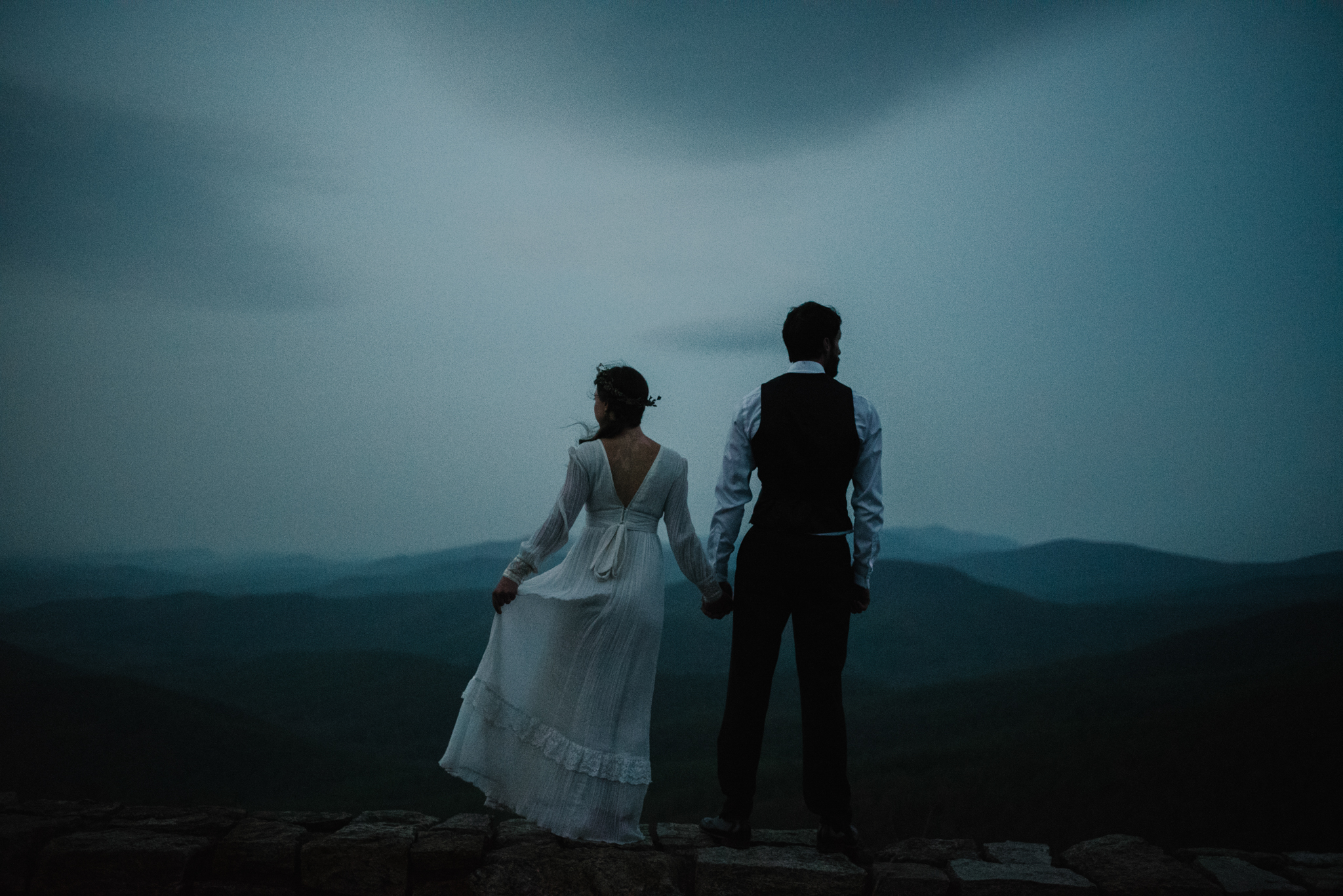 Lisa and Stuart - Post Wedding Couple Portraits - White Sails Creative - Blue Ridge Mountains - Sunrise Shenandoah National Park_12.JPG