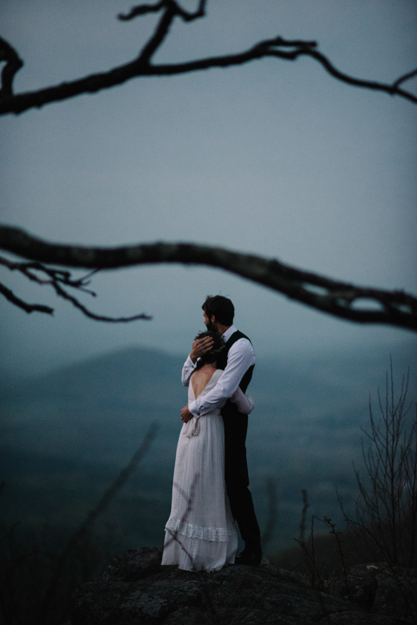 Lisa and Stuart - Post Wedding Couple Portraits - White Sails Creative - Blue Ridge Mountains - Sunrise Shenandoah National Park_56.JPG