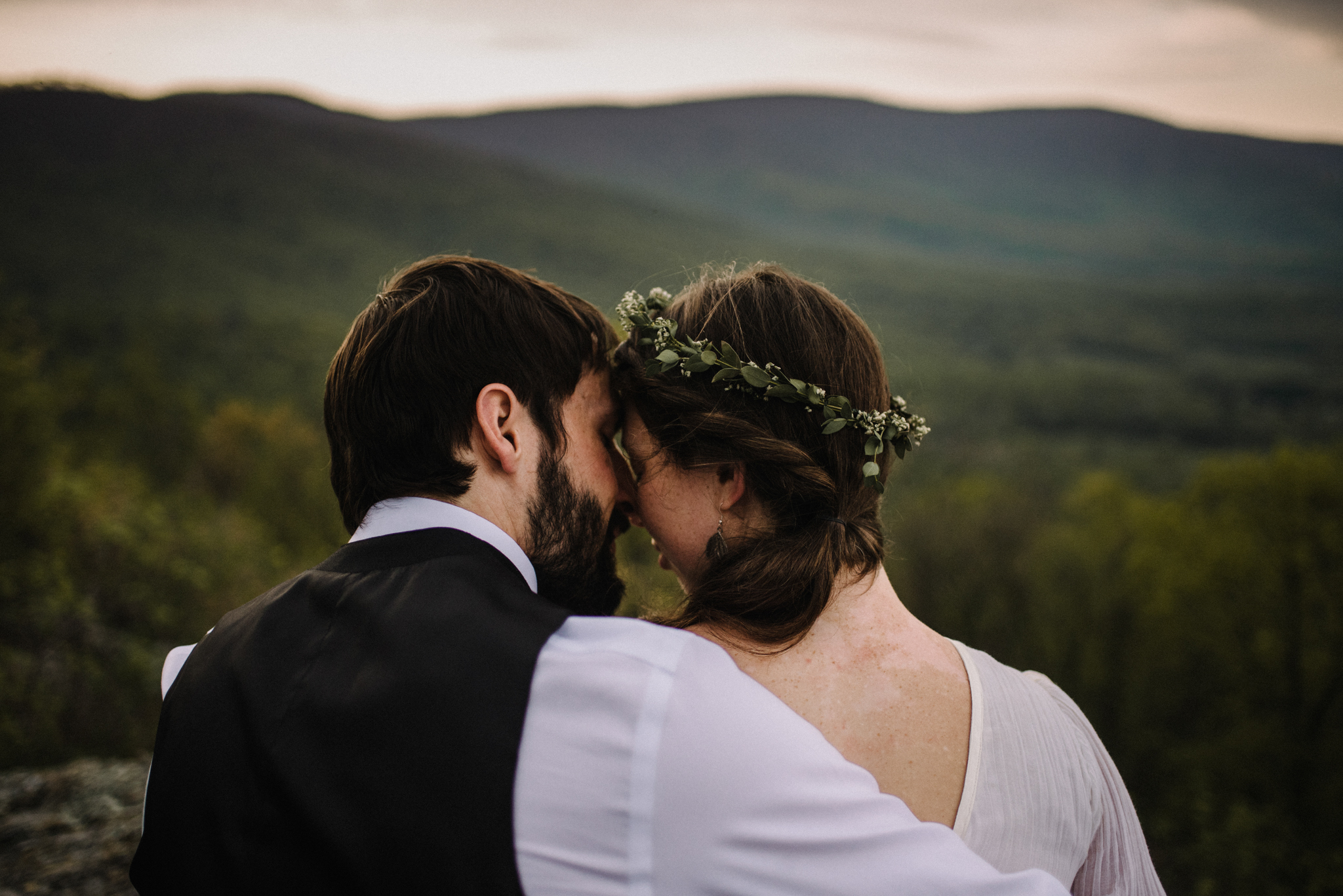 Lisa and Stuart - Post Wedding Couple Portraits - White Sails Creative - Blue Ridge Mountains - Sunrise Shenandoah National Park_43.JPG