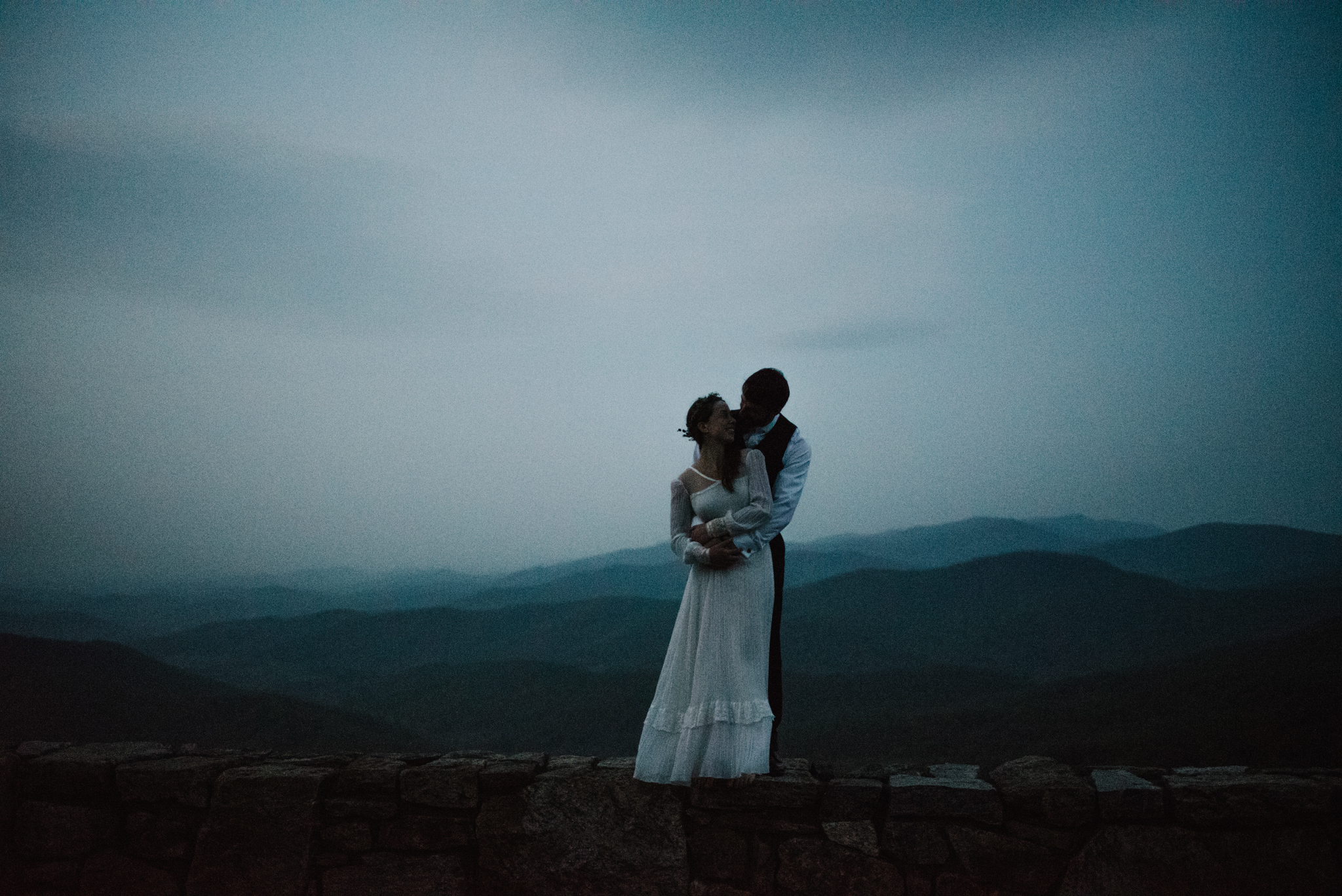 Lisa and Stuart - Post Wedding Couple Portraits - White Sails Creative - Blue Ridge Mountains - Sunrise Shenandoah National Park.JPG