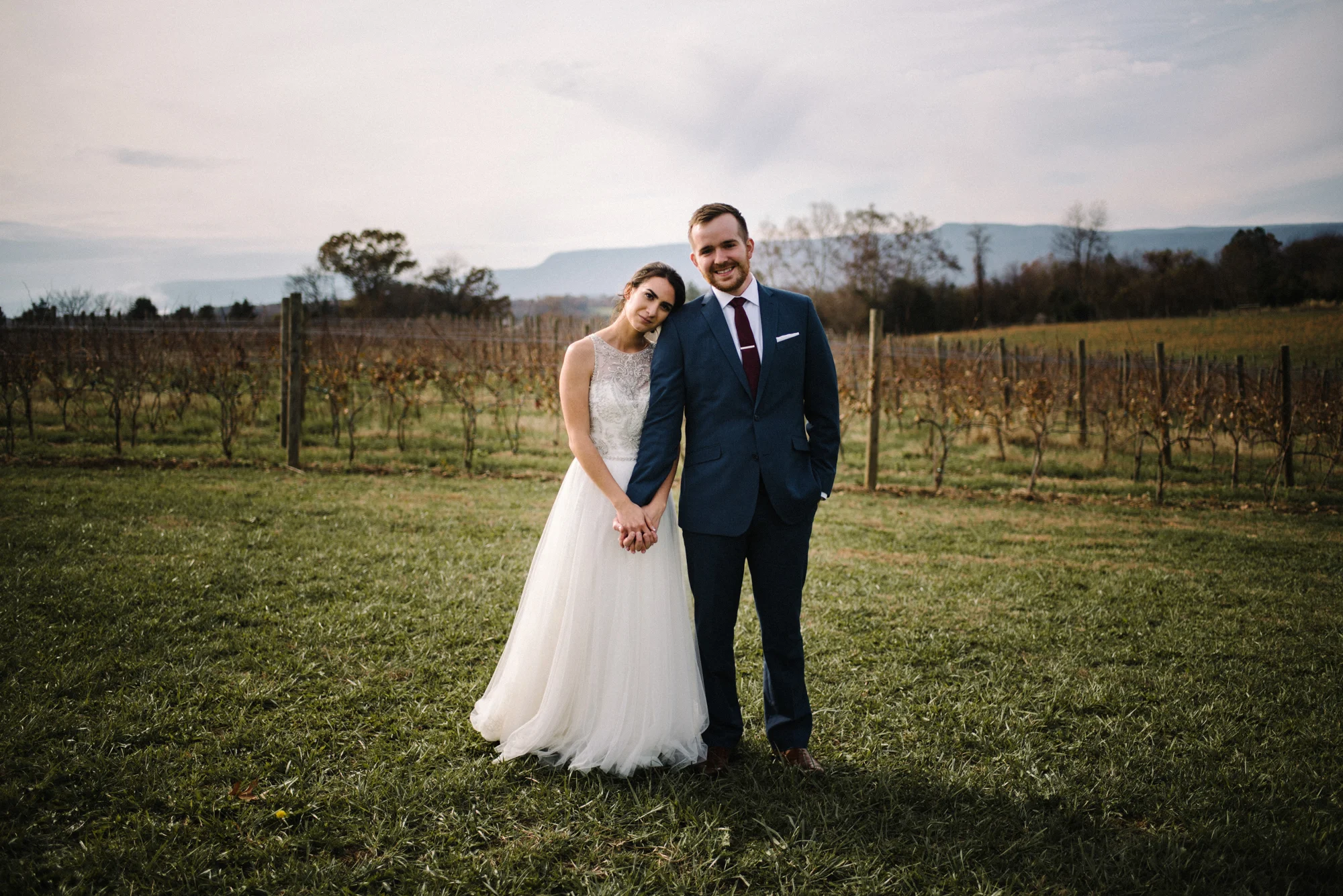 Alyssa &amp; Jesse | Winter Vineyard Wedding in Luray, Virginia | Faithbrooke Vineyard &amp; Venue