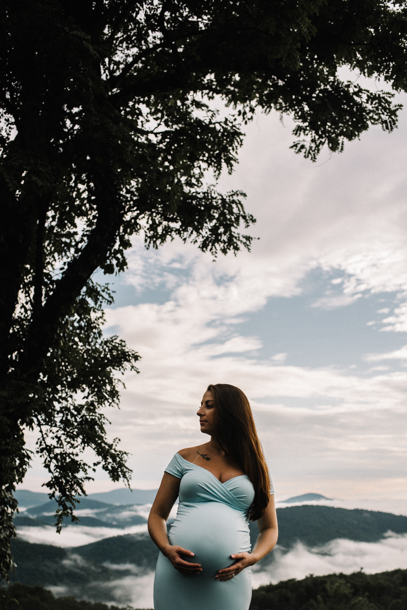 Mandy Spencer Maternity Sunrise Session Shenandoah National Park - White Sails Photography Creative_17.JPG