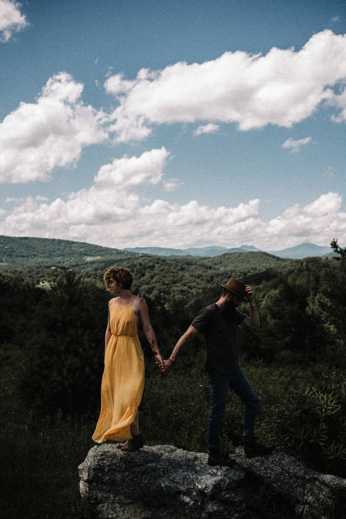 Justyn &amp; Cj | Blue Ridge Mountains | Boone, North Carolina | Adventure Couple Session