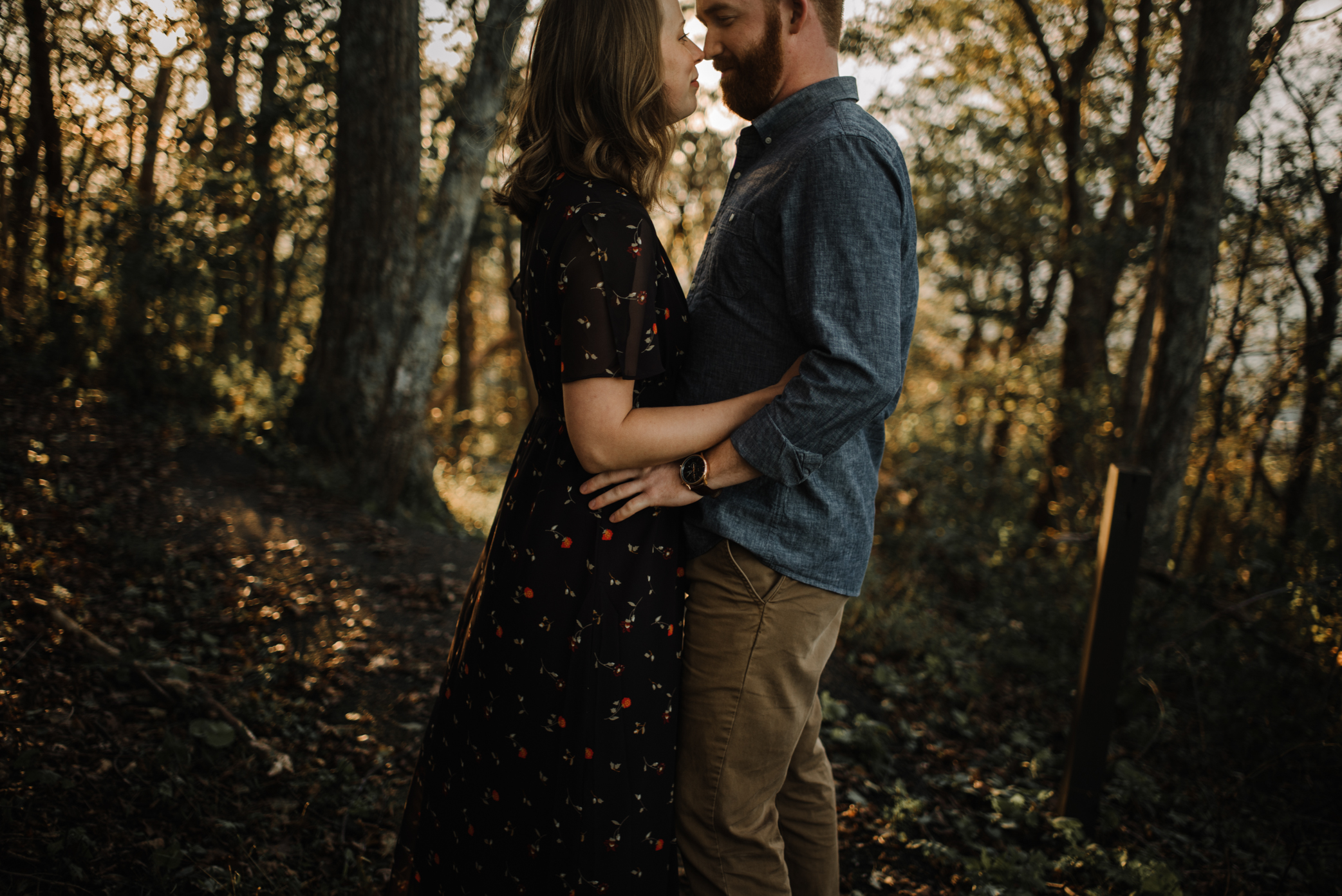 Molly and Zach Engagement Session - Fall Autumn Sunset Couple Adventure Session - Shenandoah National Park - Blue Ridge Parkway Skyline Drive - White Sails Creative_23.JPG