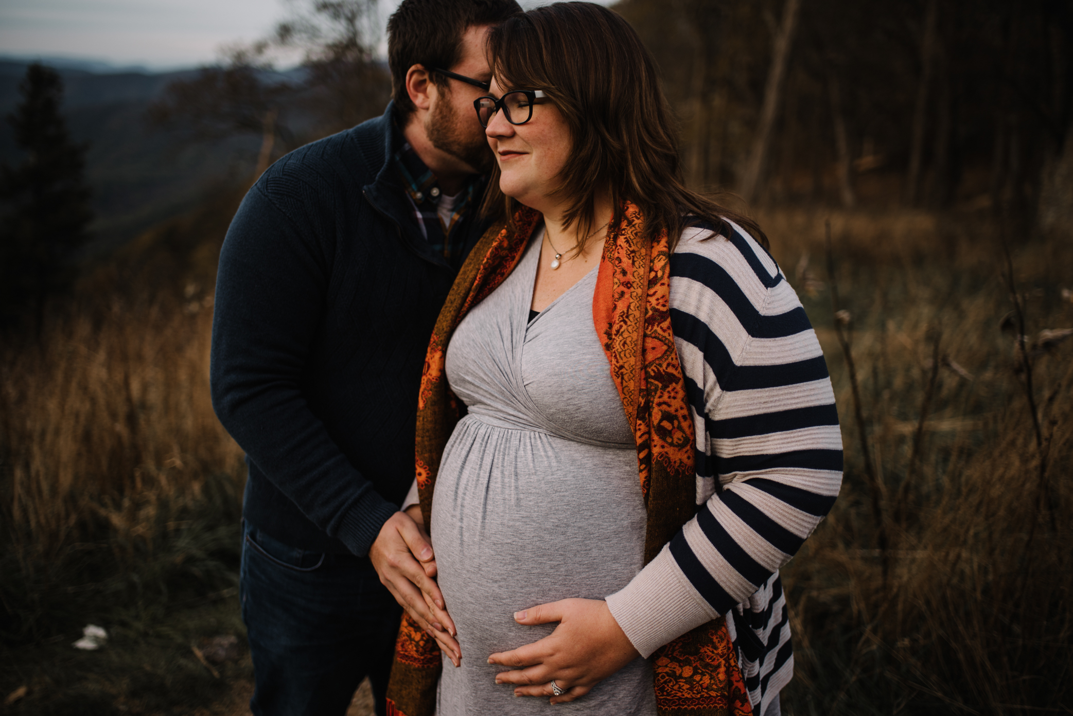 Sarah and Evan Maternity Session Shenandoah National Park Blue Ridge Mountains Skyline Drive Adventure Photographer White Sails Creative_3.JPG