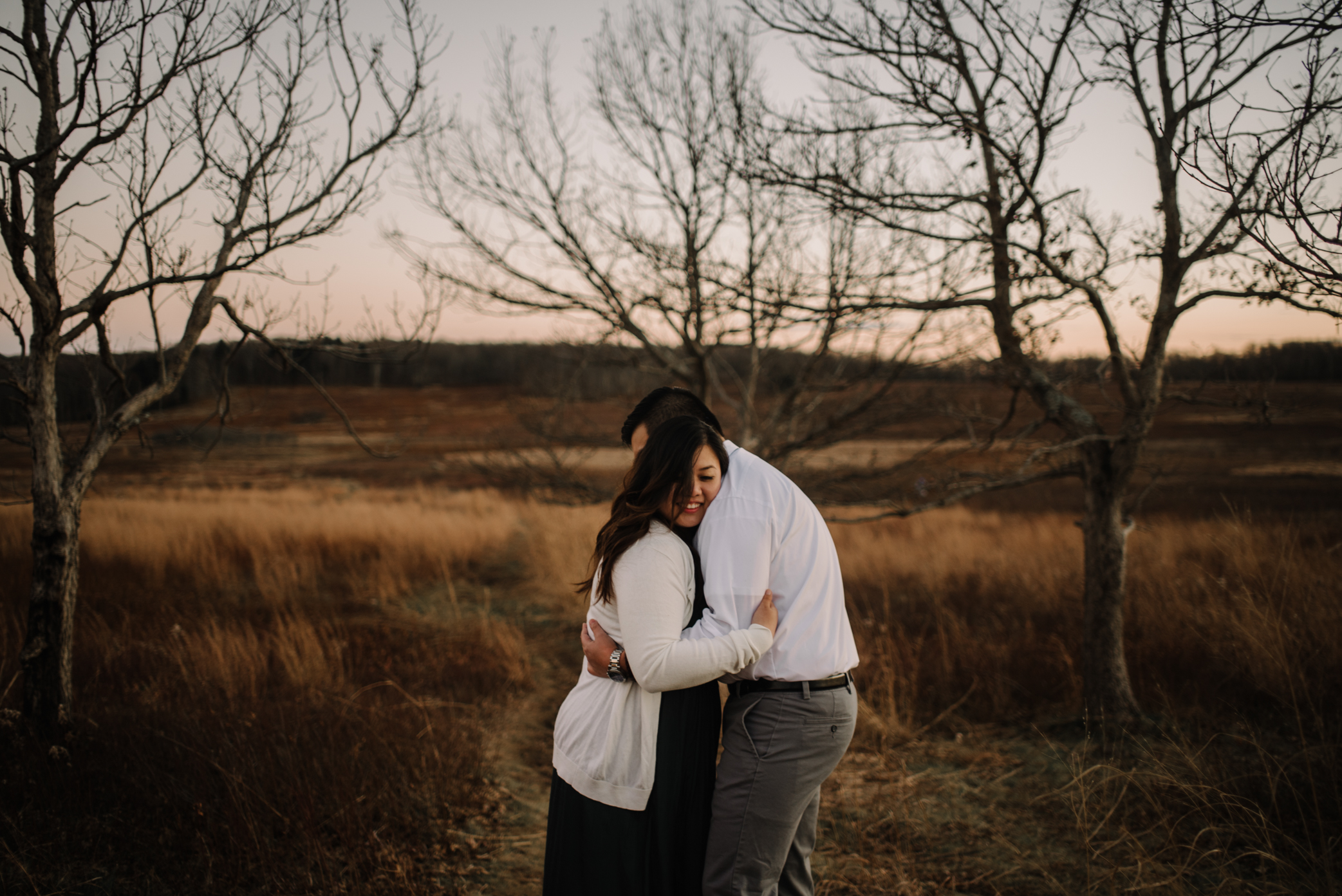 Joshua and Kristina - Shenandoah National Park - Skyline Drive - Winter Engagement Session Photographer - White Sails Creative_42.JPG