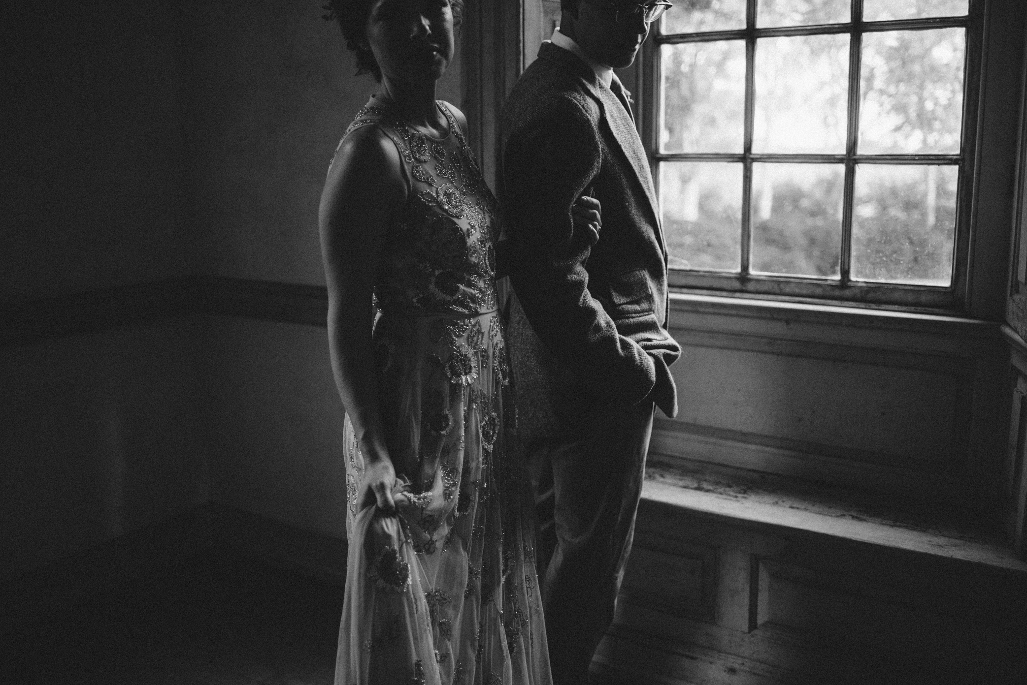 Salubria Historic Manor House Virginia - Moody Scottish Highland Wedding Styled Shoot - White Sails Creative - Sage and Silhouettes - BHLDN - Bijous Sweet Treats_106.JPG