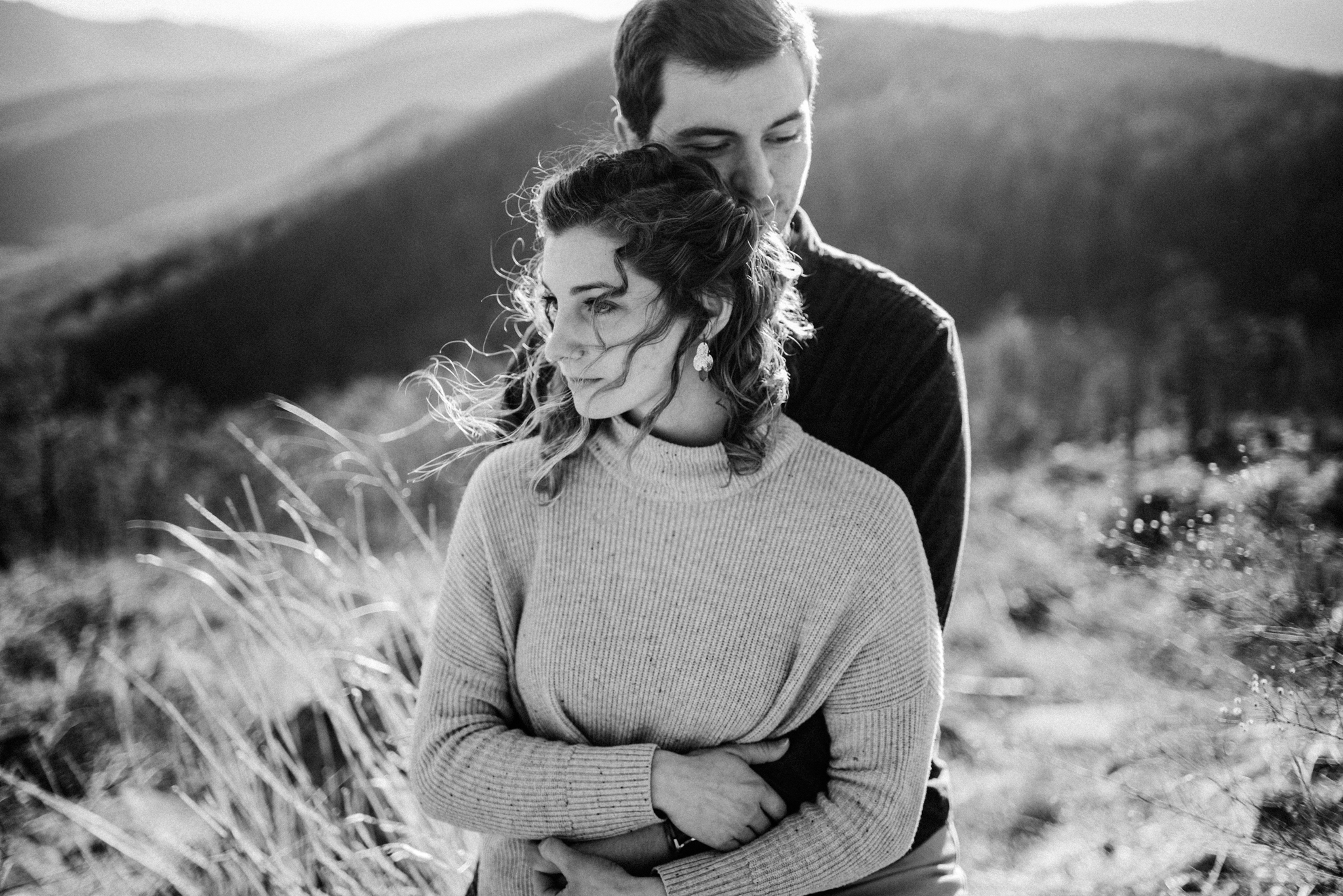 Alli and Mitchell - Shenandoah National Park Adventure Winter Engagement Session on Skyline Drive - White Sails Creative Elopement Photography_2.JPG