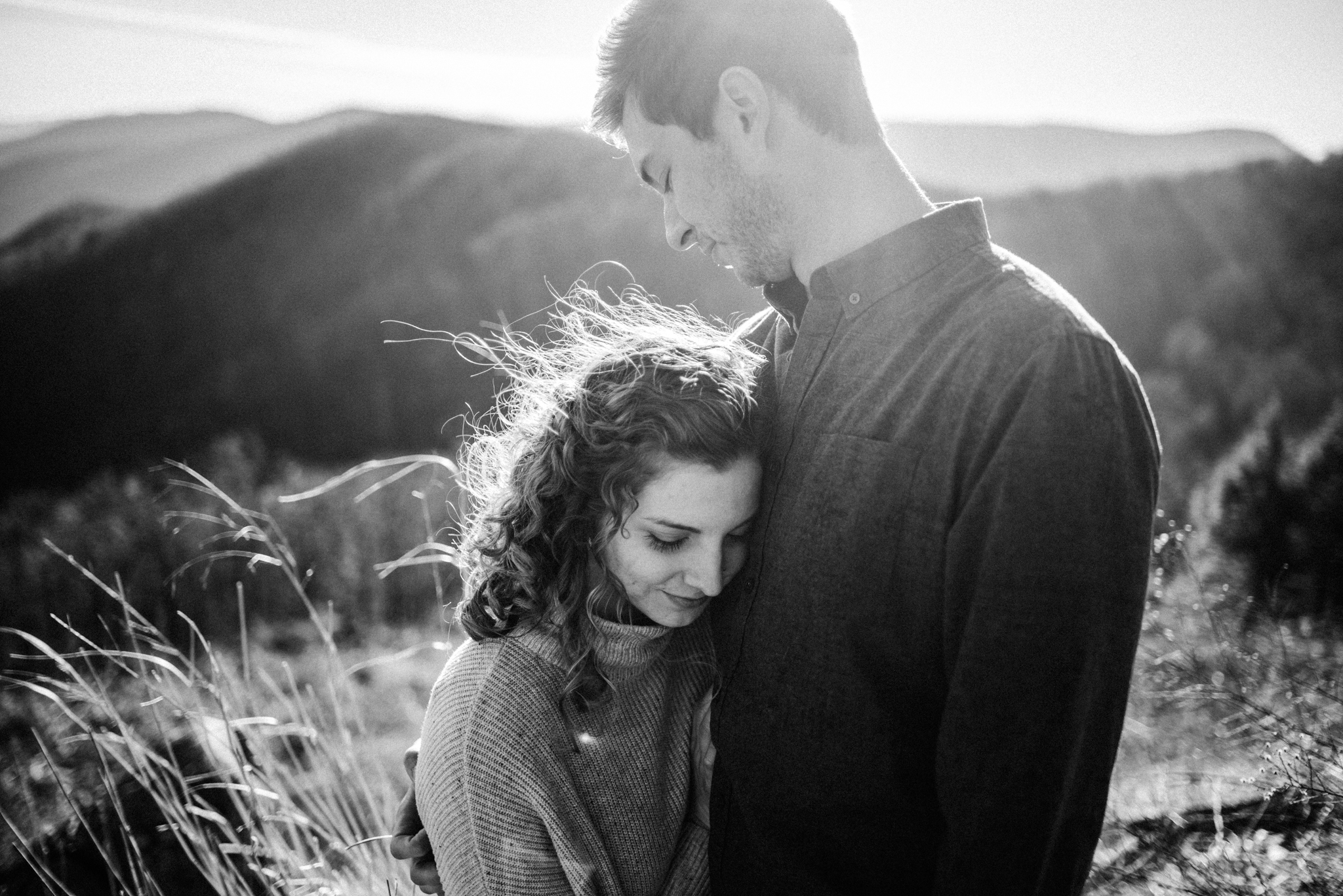 Alli and Mitchell - Shenandoah National Park Adventure Winter Engagement Session on Skyline Drive - White Sails Creative Elopement Photography_3.JPG