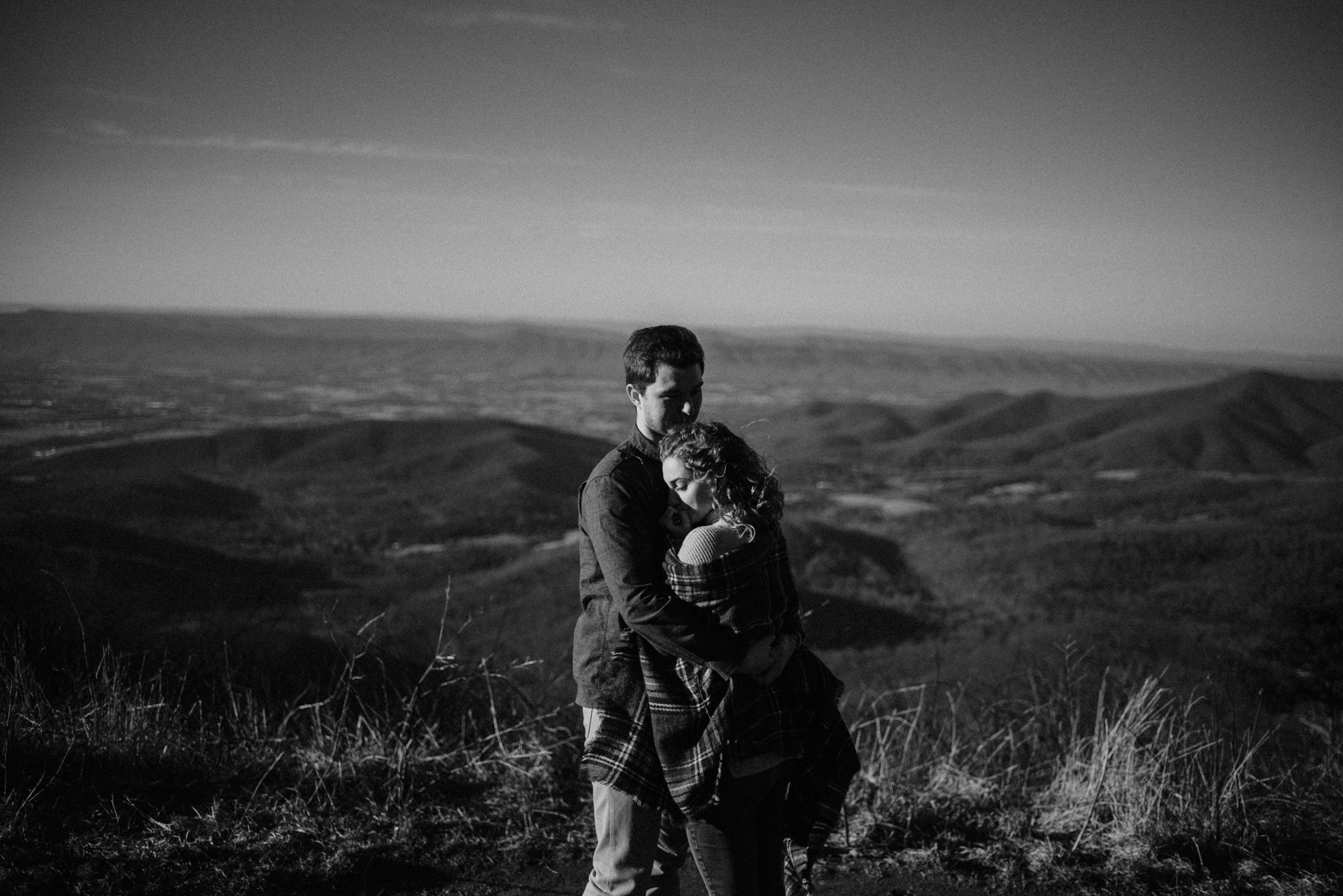 Alli and Mitchell - Shenandoah National Park Adventure Winter Engagement Session on Skyline Drive - White Sails Creative Elopement Photography_5.JPG