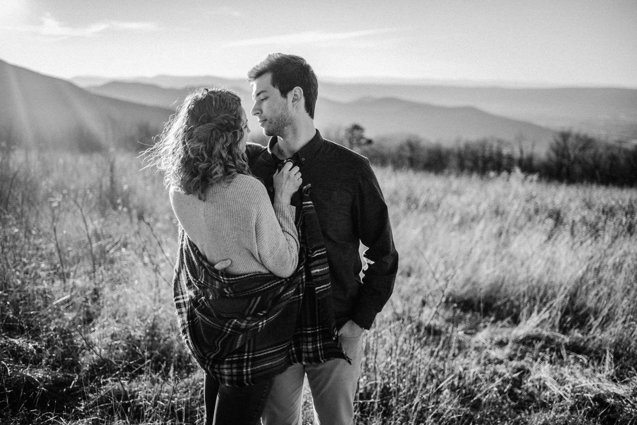 Alli and Mitchell - Shenandoah National Park Adventure Winter Engagement Session on Skyline Drive - White Sails Creative Elopement Photography_13.JPG