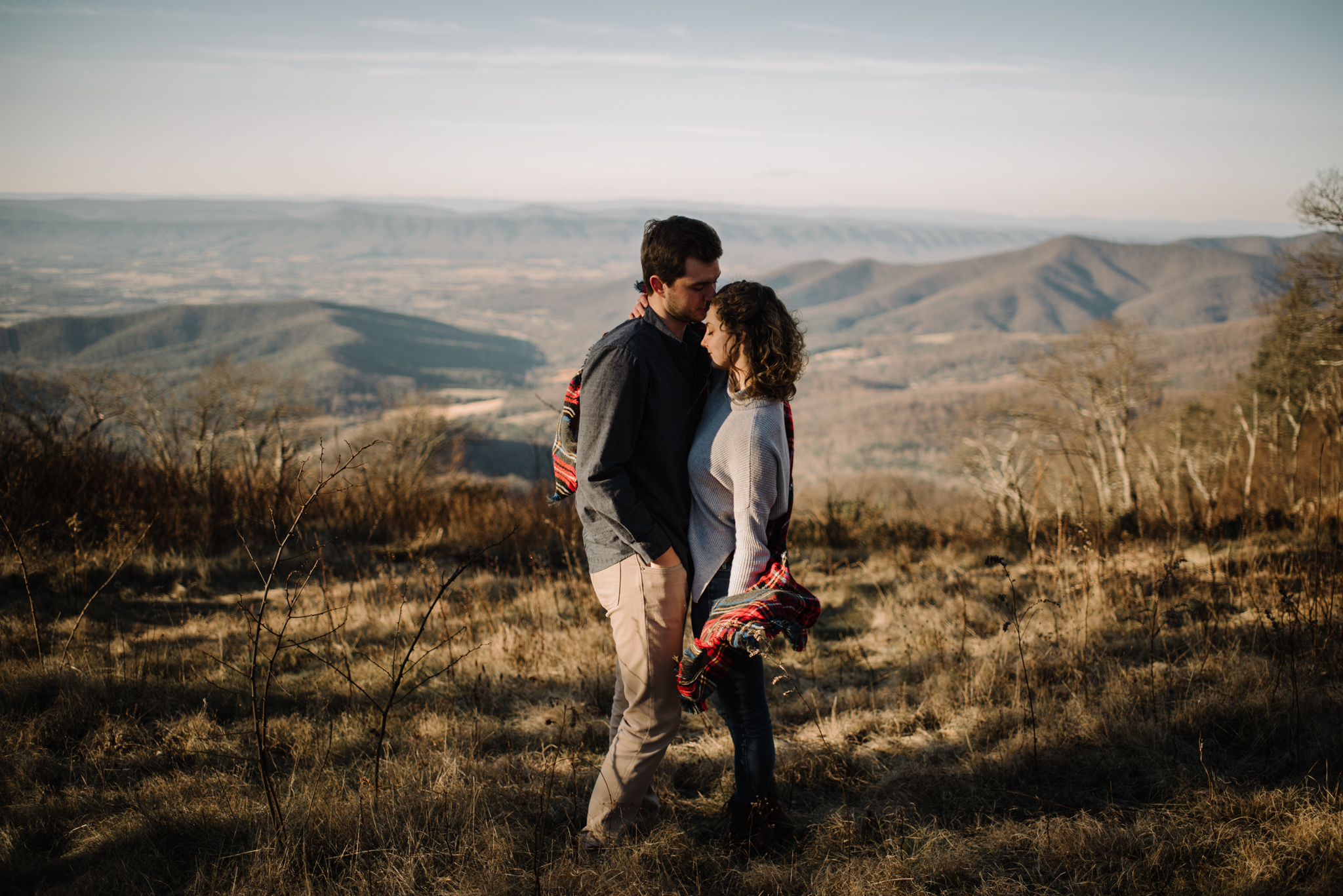 Alli and Mitchell - Shenandoah National Park Adventure Winter Engagement Session on Skyline Drive - White Sails Creative Elopement Photography_35.JPG
