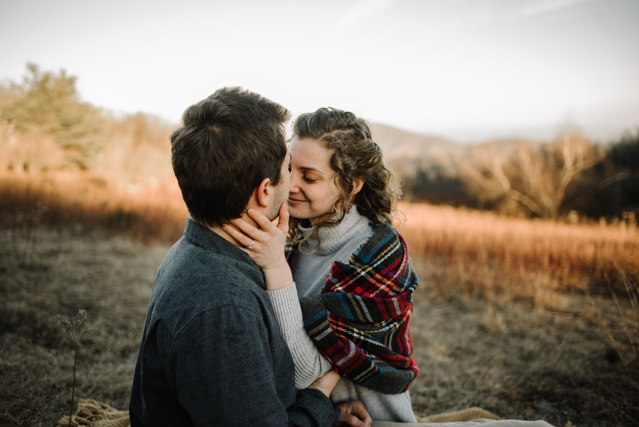 Alli and Mitchell - Shenandoah National Park Adventure Winter Engagement Session on Skyline Drive - White Sails Creative Elopement Photography_39.JPG