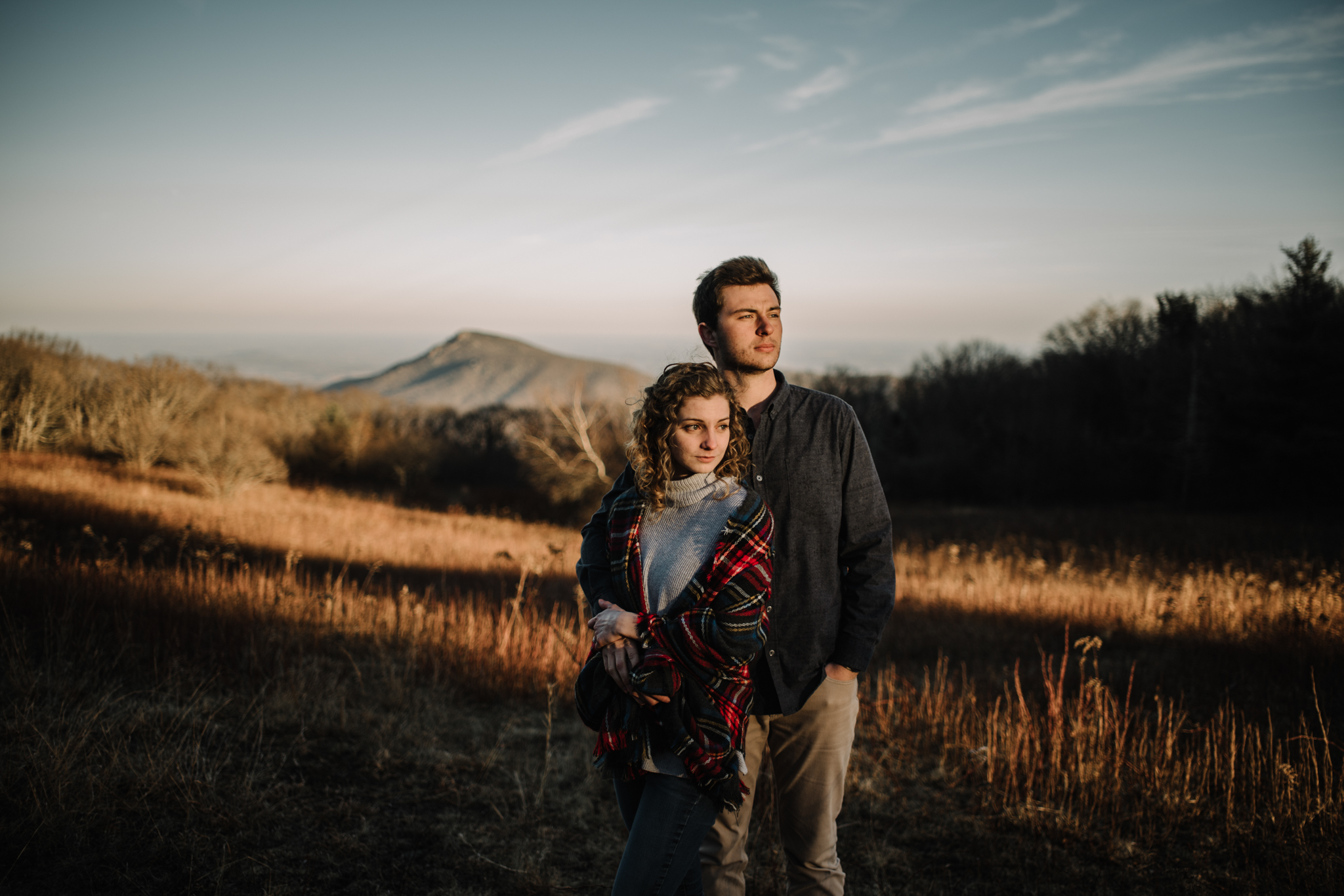 Alli and Mitchell - Shenandoah National Park Adventure Winter Engagement Session on Skyline Drive - White Sails Creative Elopement Photography_41.JPG
