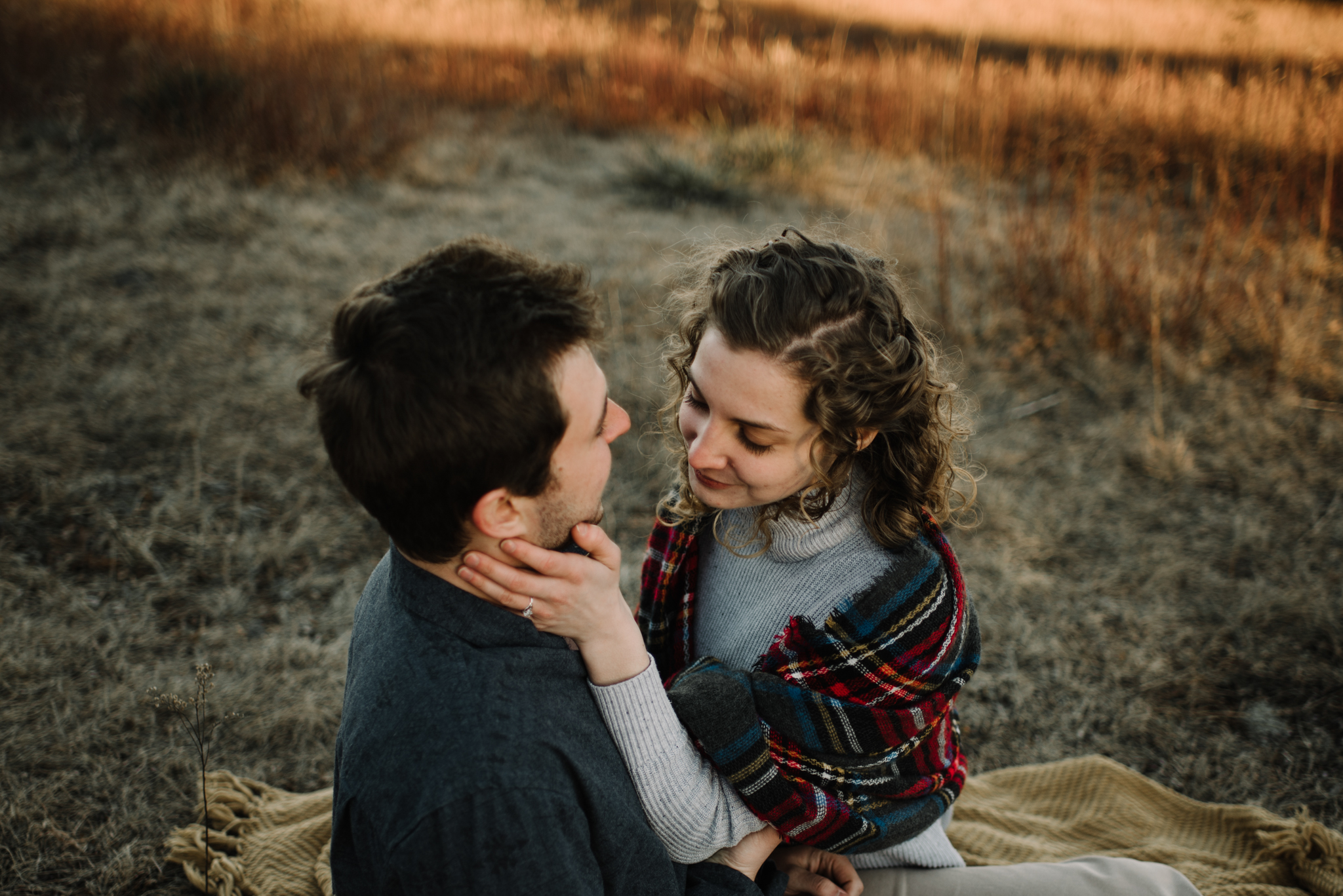 Alli and Mitchell - Shenandoah National Park Adventure Winter Engagement Session on Skyline Drive - White Sails Creative Elopement Photography_40.JPG
