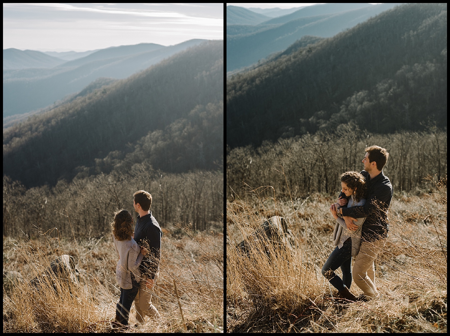 Alli and Mitchell - Shenandoah National Park Adventure Winter Engagement Session on Skyline Drive - White Sails Creative Elopement Photography_19.jpg