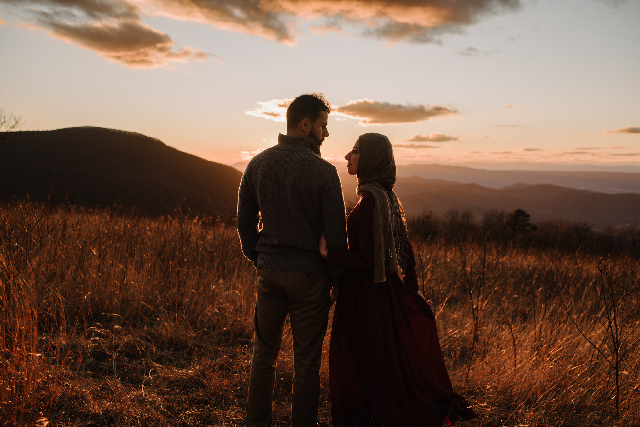 Safa and Ali - Shenandoah National Park Adventure Engagement Session - Blue Ridge Parkway - Skyline Drive - Blue Ridge Mountains - Virginia Elopement Photographer_31.JPG