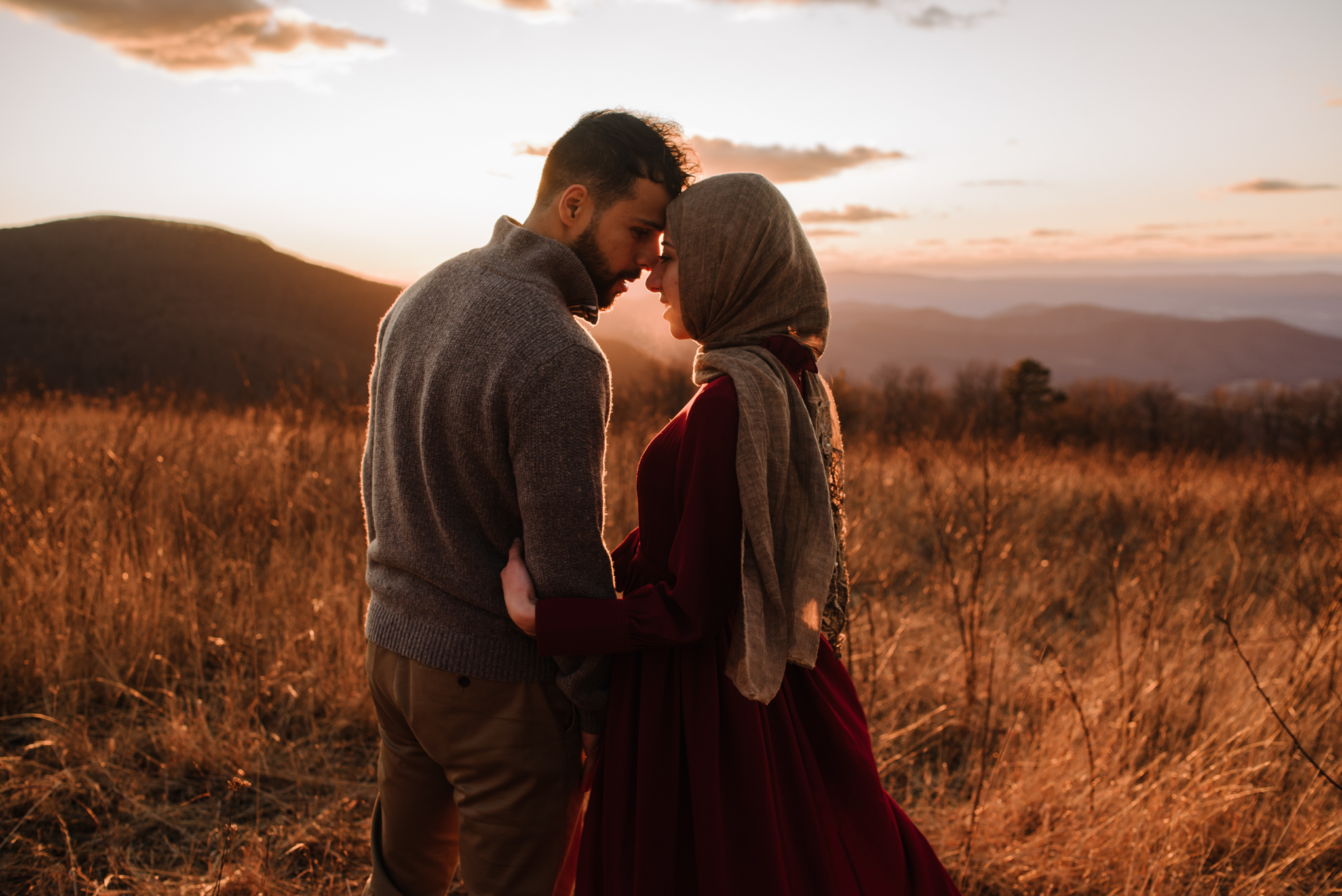 Safa and Ali - Shenandoah National Park Adventure Engagement Session - Blue Ridge Parkway - Skyline Drive - Blue Ridge Mountains - Virginia Elopement Photographer_32.JPG