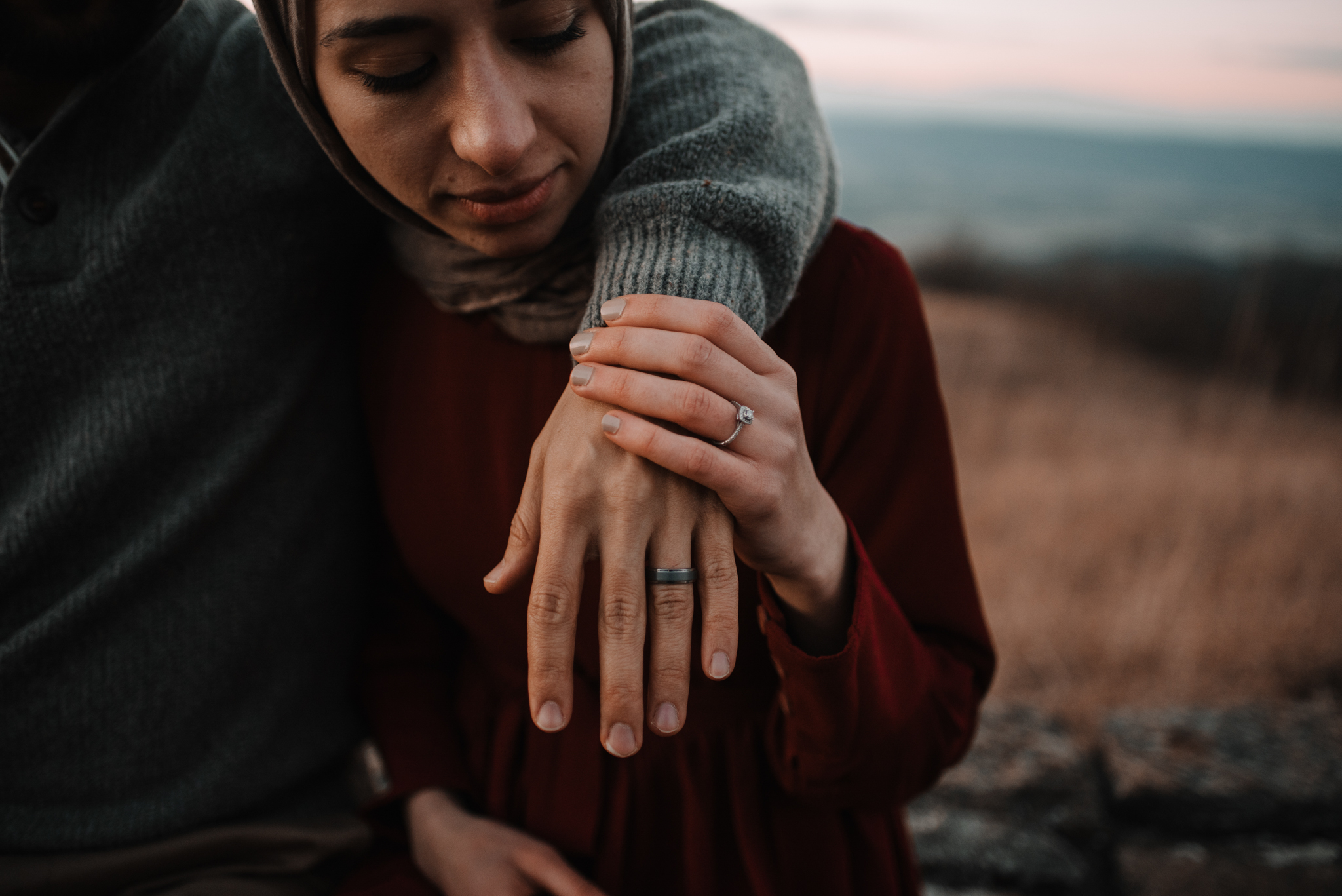 Safa and Ali - Shenandoah National Park Adventure Engagement Session - Blue Ridge Parkway - Skyline Drive - Blue Ridge Mountains - Virginia Elopement Photographer_48.JPG