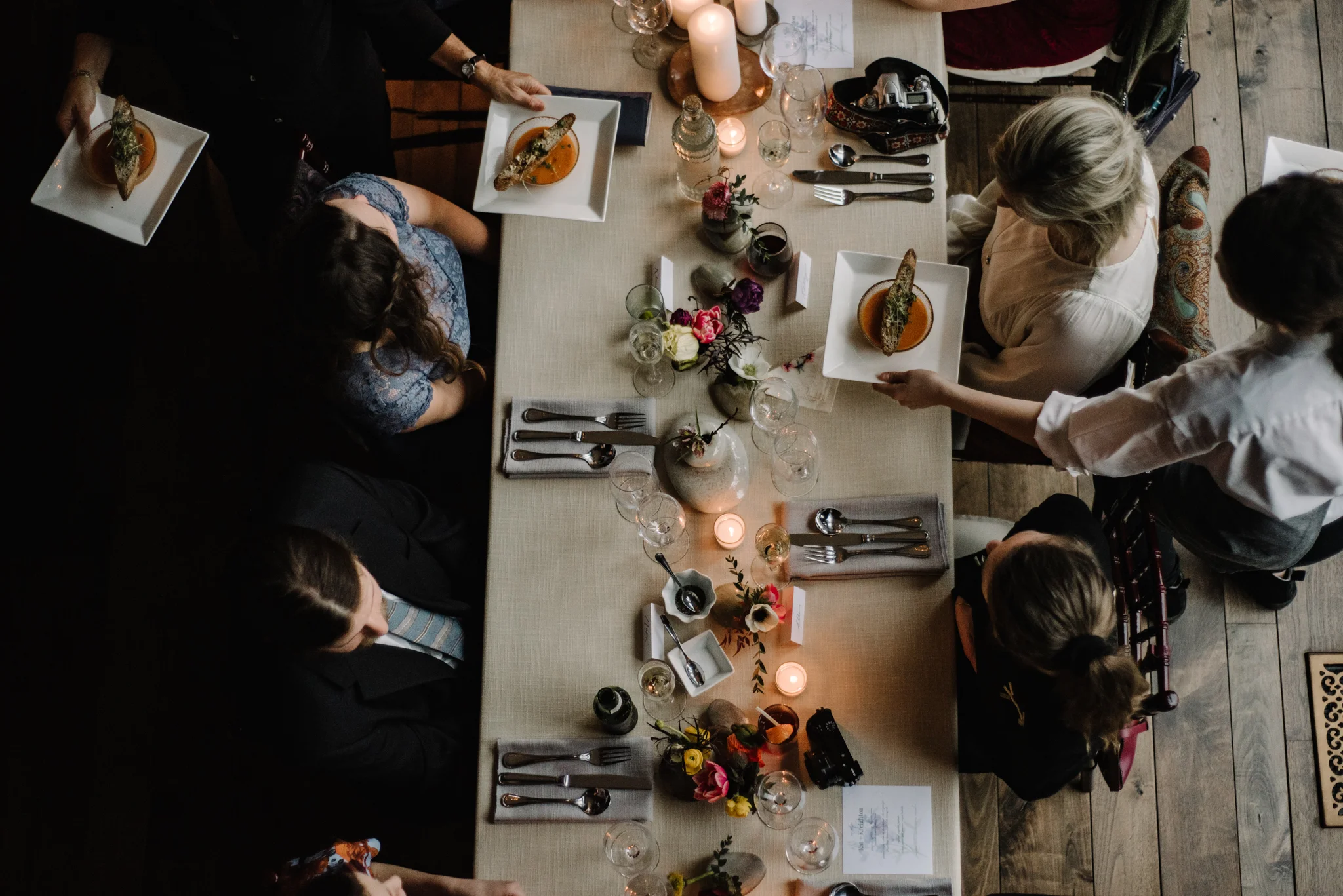 Intimate Dinner Wedding - Small Wedding with Candlelit Dinner - Sperryville Virginia Wedding - Backyard Wedding - Flourish Root Wedding Flowers - White Sails Creative Wedding - Cozy Wedding - Casual Wedding - Intimate Wedding_41.jpg