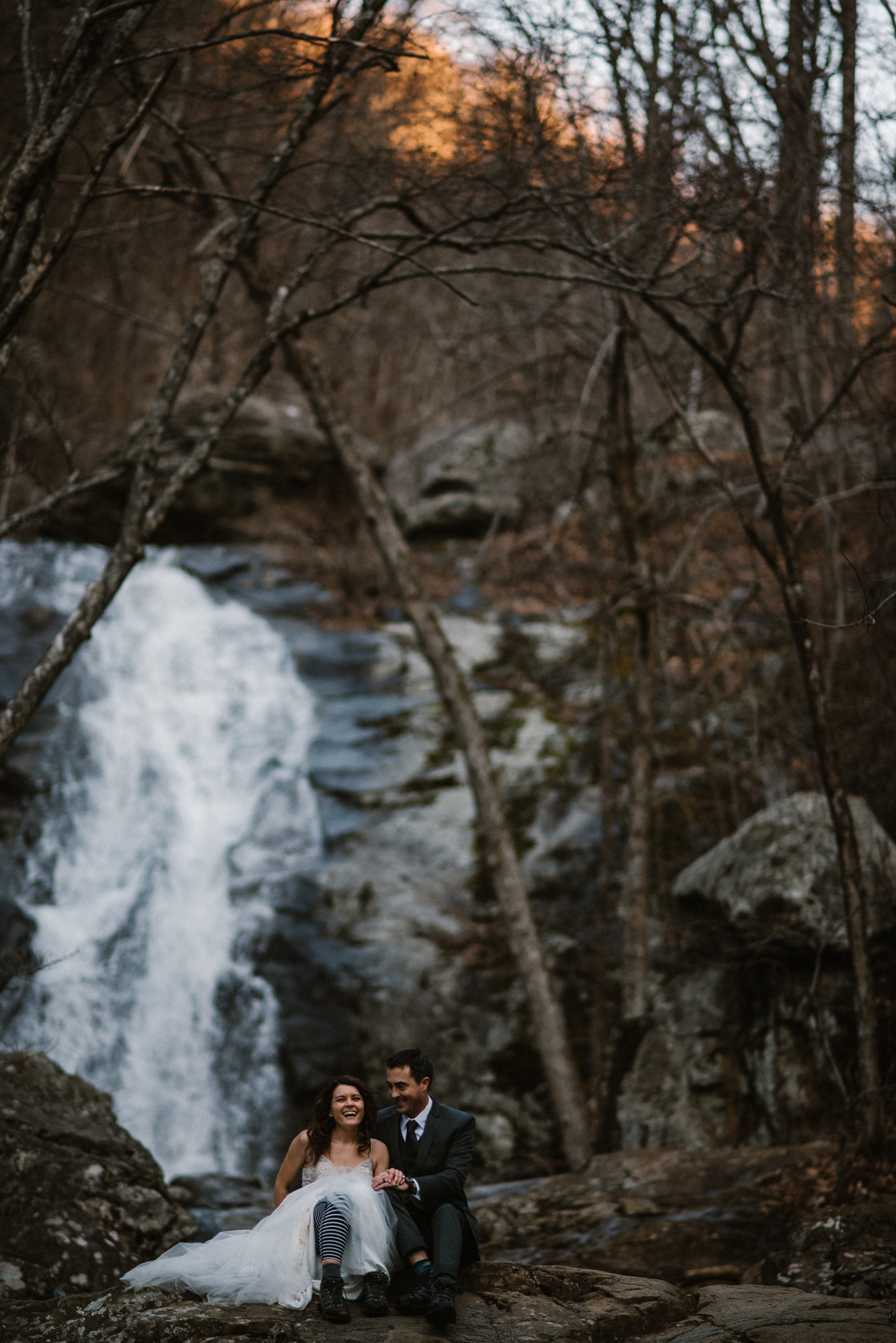 Stephanie and Steve - Shenandoah National Park Elopement - Sunrise Hiking Elopement - Adventurous Elopement - Virginia Elopement Photographer - Shenandoah national Park Wedding Photographer - White Sails Creative_15.jpg