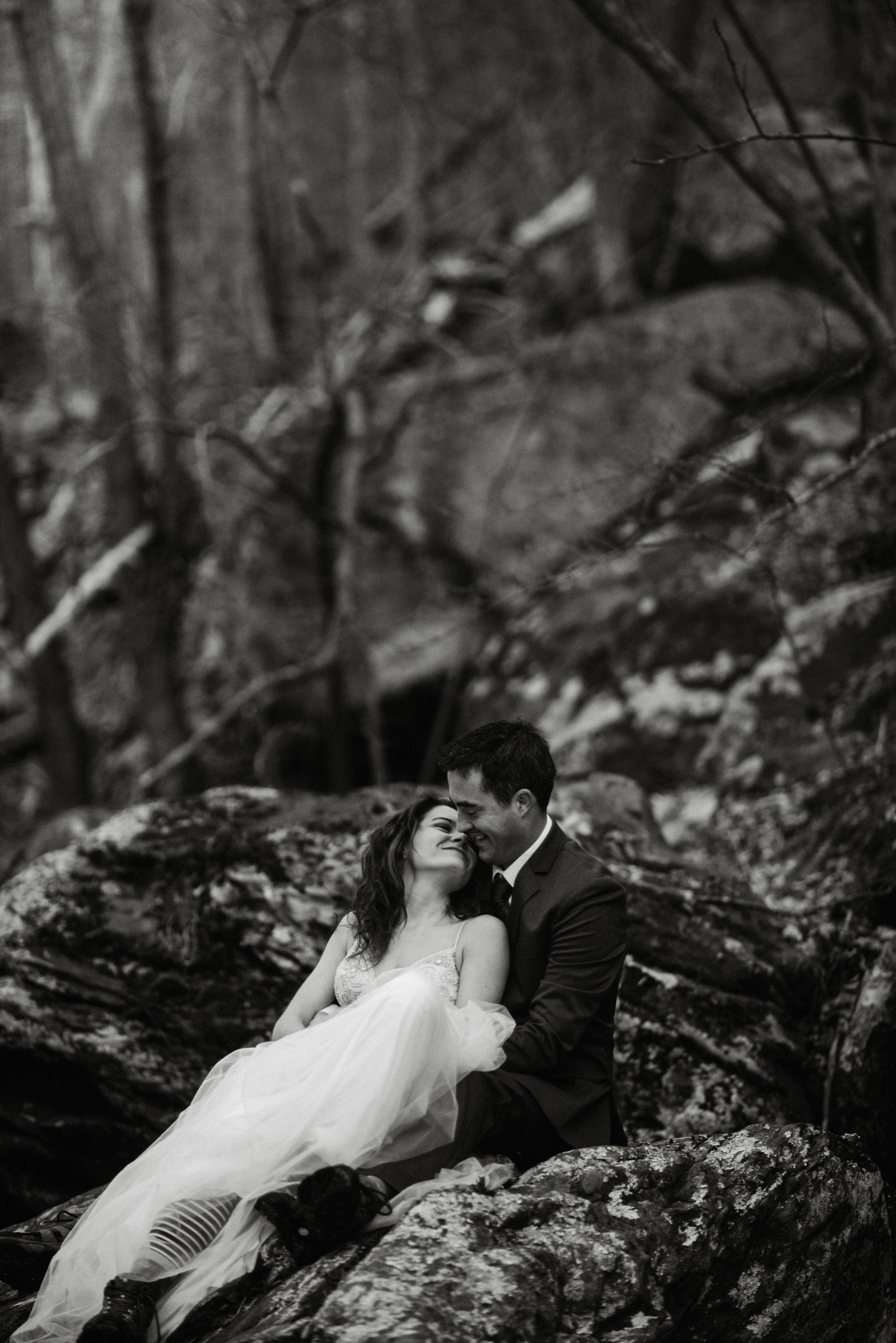 Stephanie and Steve - Shenandoah National Park Elopement - Sunrise Hiking Elopement - Adventurous Elopement - Virginia Elopement Photographer - Shenandoah national Park Wedding Photographer - White Sails Creative_35.jpg