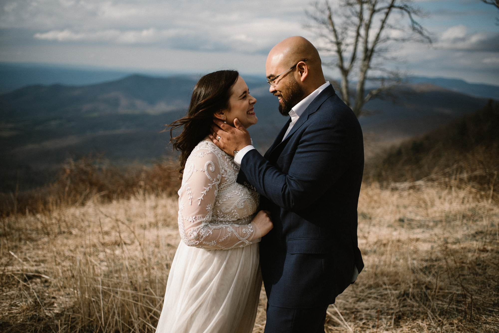 Emma and Jeddah - Intimate Luray Wedding - Shenandoah National Park Wedding - Adventure Elopement in Virginia - Shenandoah National Park Elopement_45.jpg