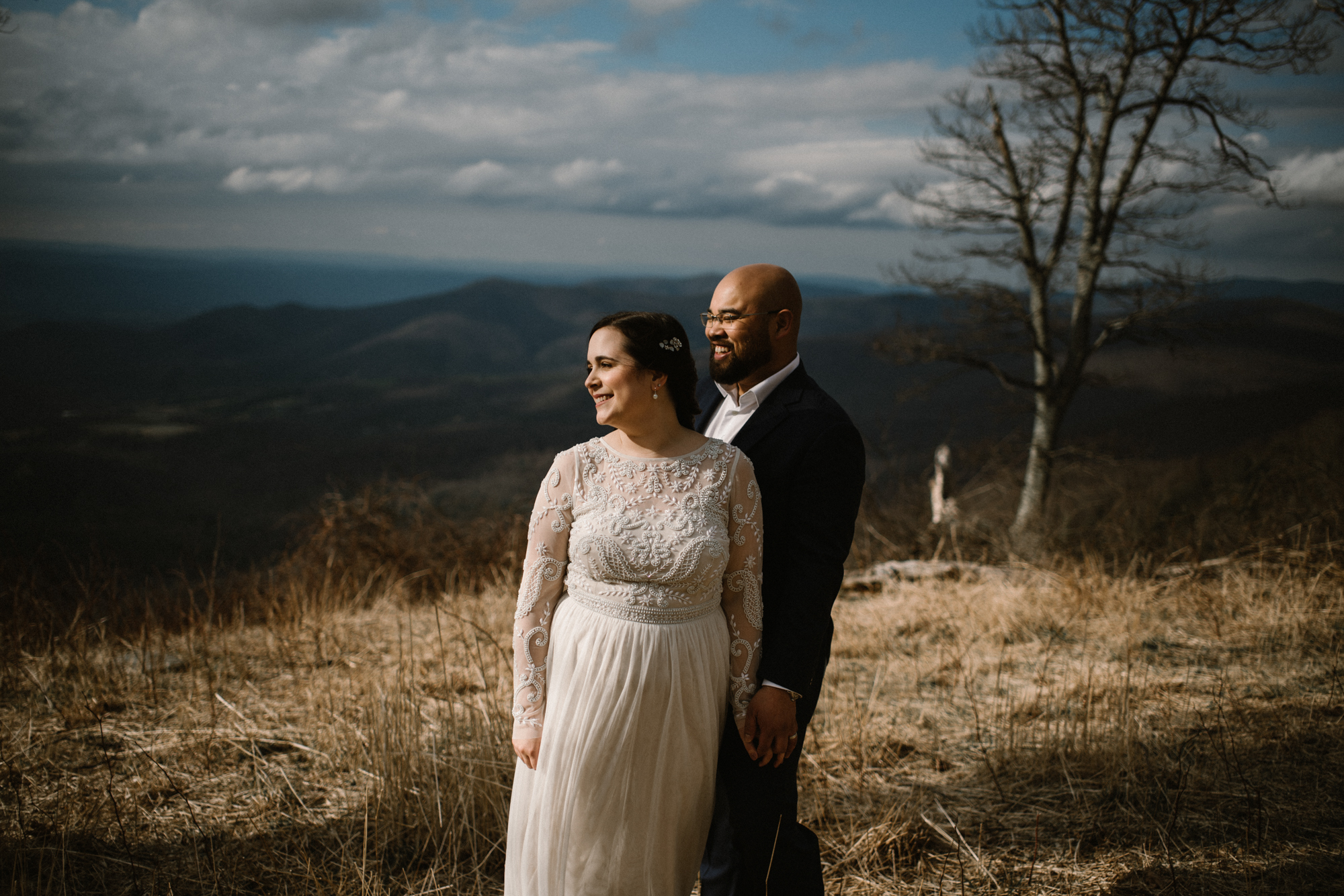 Emma and Jeddah - Intimate Luray Wedding - Shenandoah National Park Wedding - Adventure Elopement in Virginia - Shenandoah National Park Elopement_47.jpg