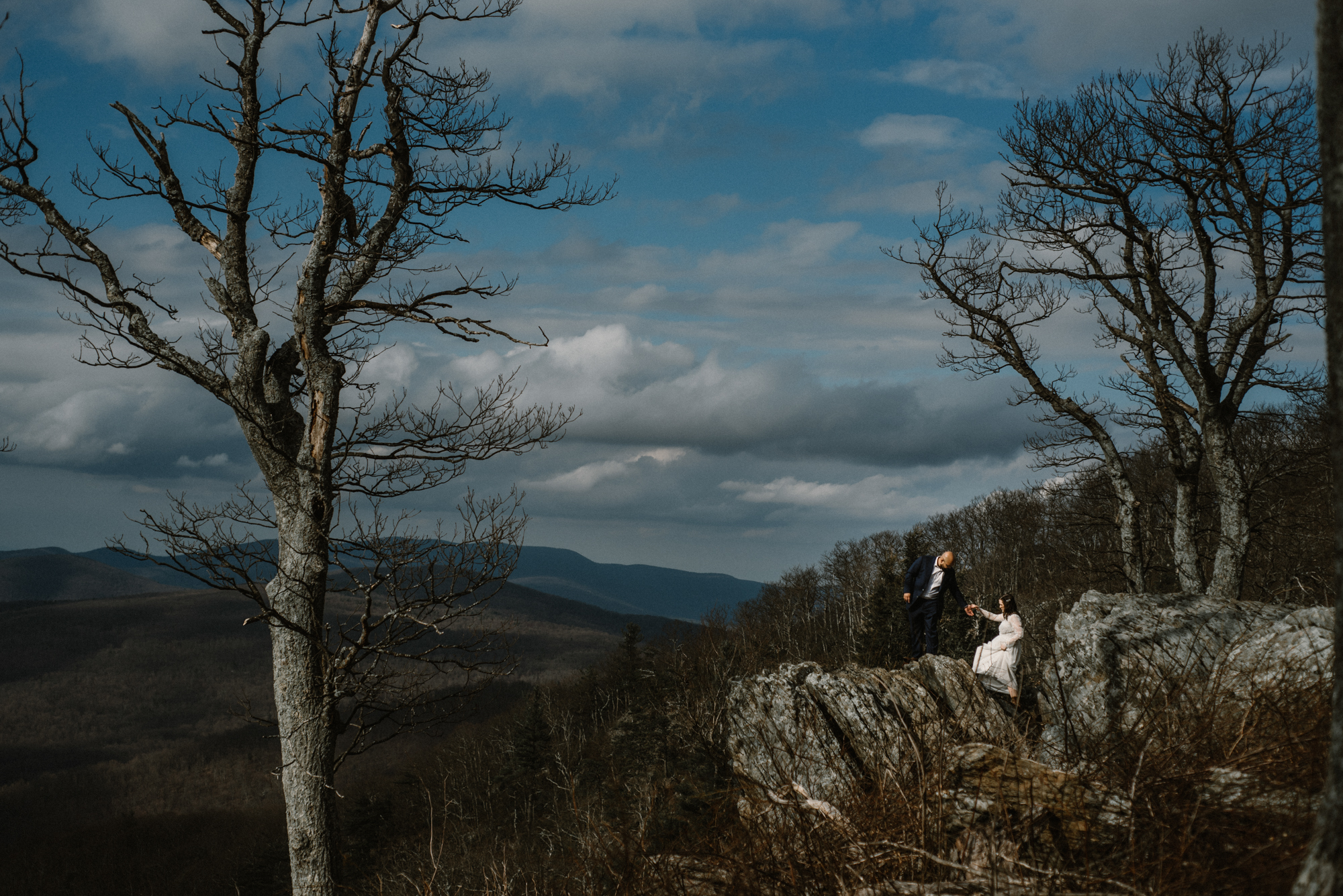 Emma and Jeddah - Intimate Luray Wedding - Shenandoah National Park Wedding - Adventure Elopement in Virginia - Shenandoah National Park Elopement_49.jpg