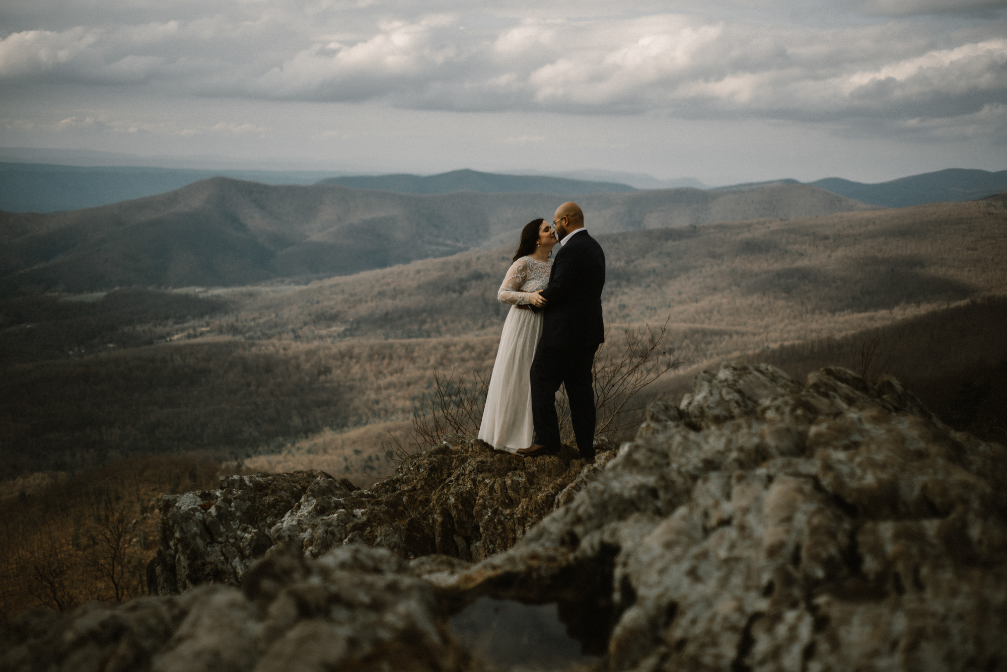 Emma and Jeddah - Intimate Luray Wedding - Shenandoah National Park Wedding - Adventure Elopement in Virginia - Shenandoah National Park Elopement_52.jpg
