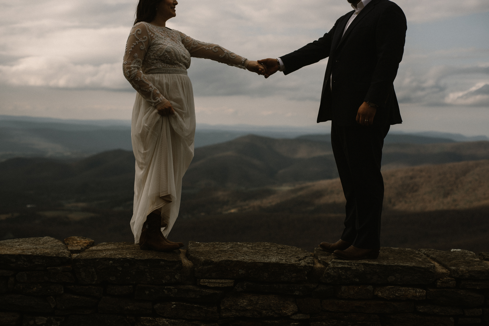 Emma and Jeddah - Intimate Luray Wedding - Shenandoah National Park Wedding - Adventure Elopement in Virginia - Shenandoah National Park Elopement_62.jpg