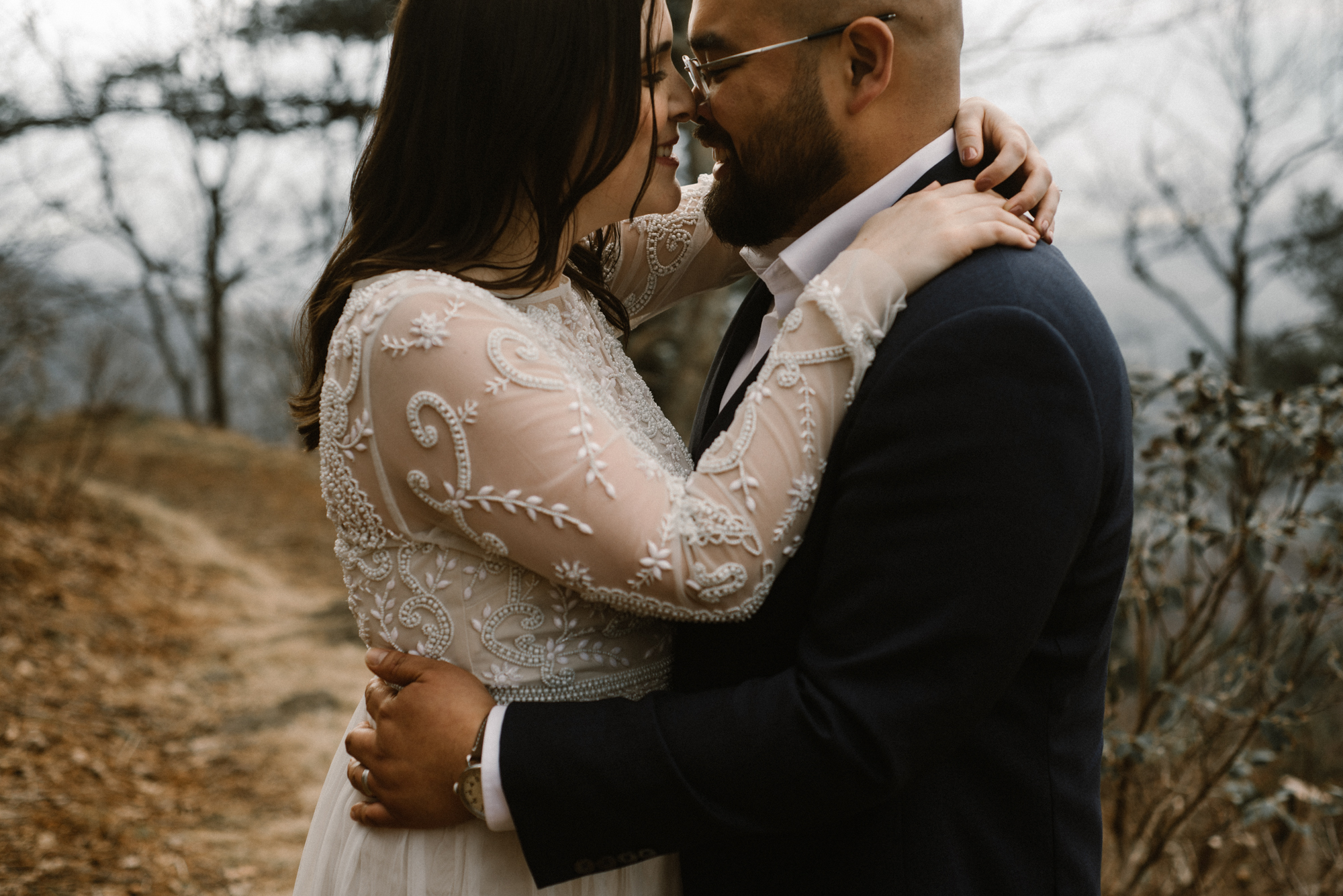 Emma and Jeddah - Intimate Luray Wedding - Shenandoah National Park Wedding - Adventure Elopement in Virginia - Shenandoah National Park Elopement_72.jpg