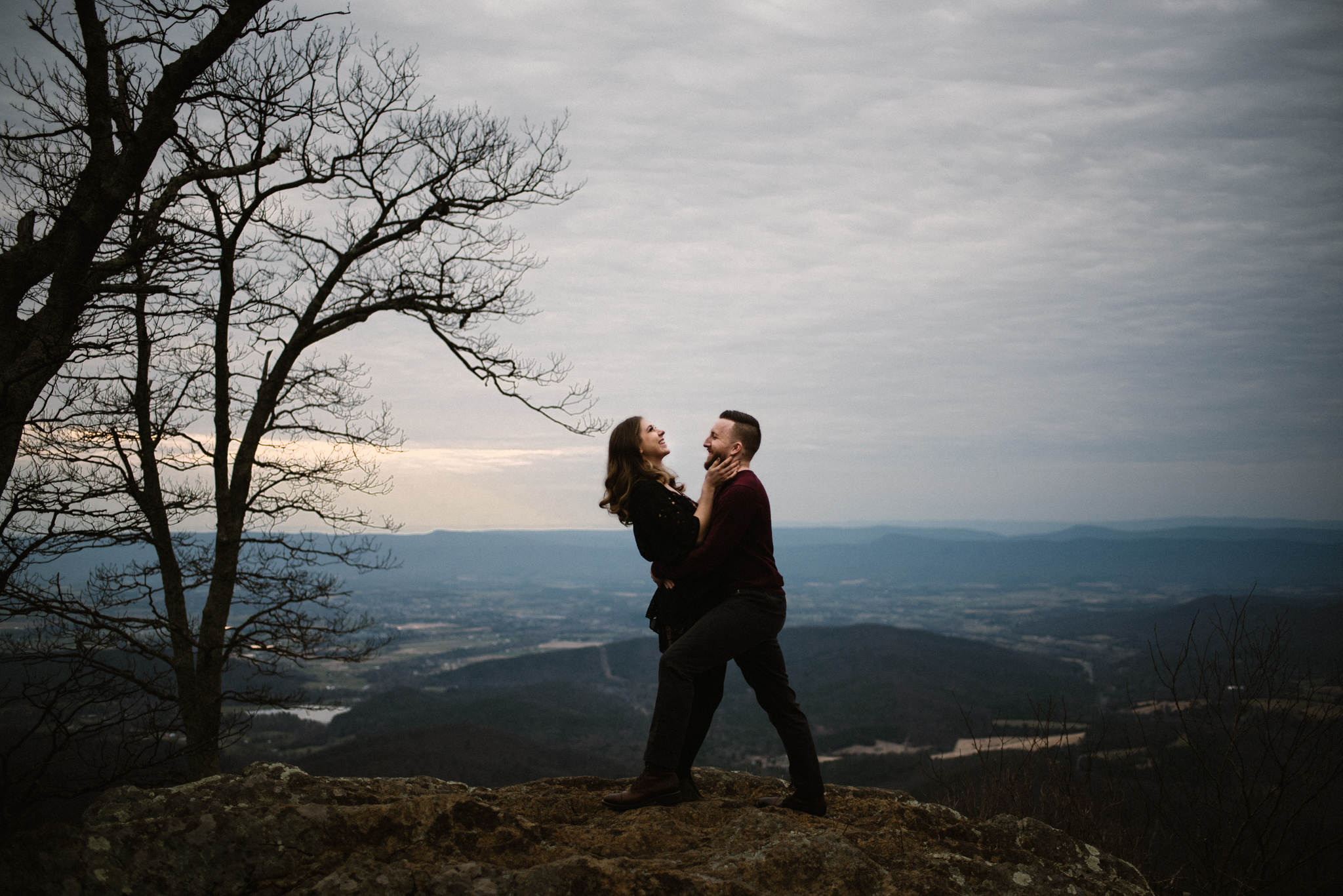Nicole and Victor - Shenandoah National Park Engagement Photography - Blue Ridge Mountains Adventure Photography - White Sails Creative Photography_16.jpg